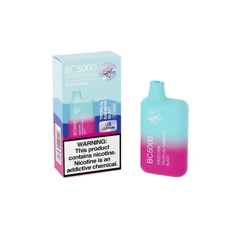 rainbow cloudz elf bar flavor Elf Bar BC5000 Rainbow Cloudz: Disposable Vape, 13mL, 5% NIC main image 1