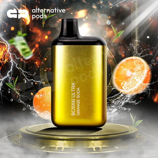 EBDesign BC5000 ULTRA Disposable Vape 650mAh 13ML 5% - Orange Soda 