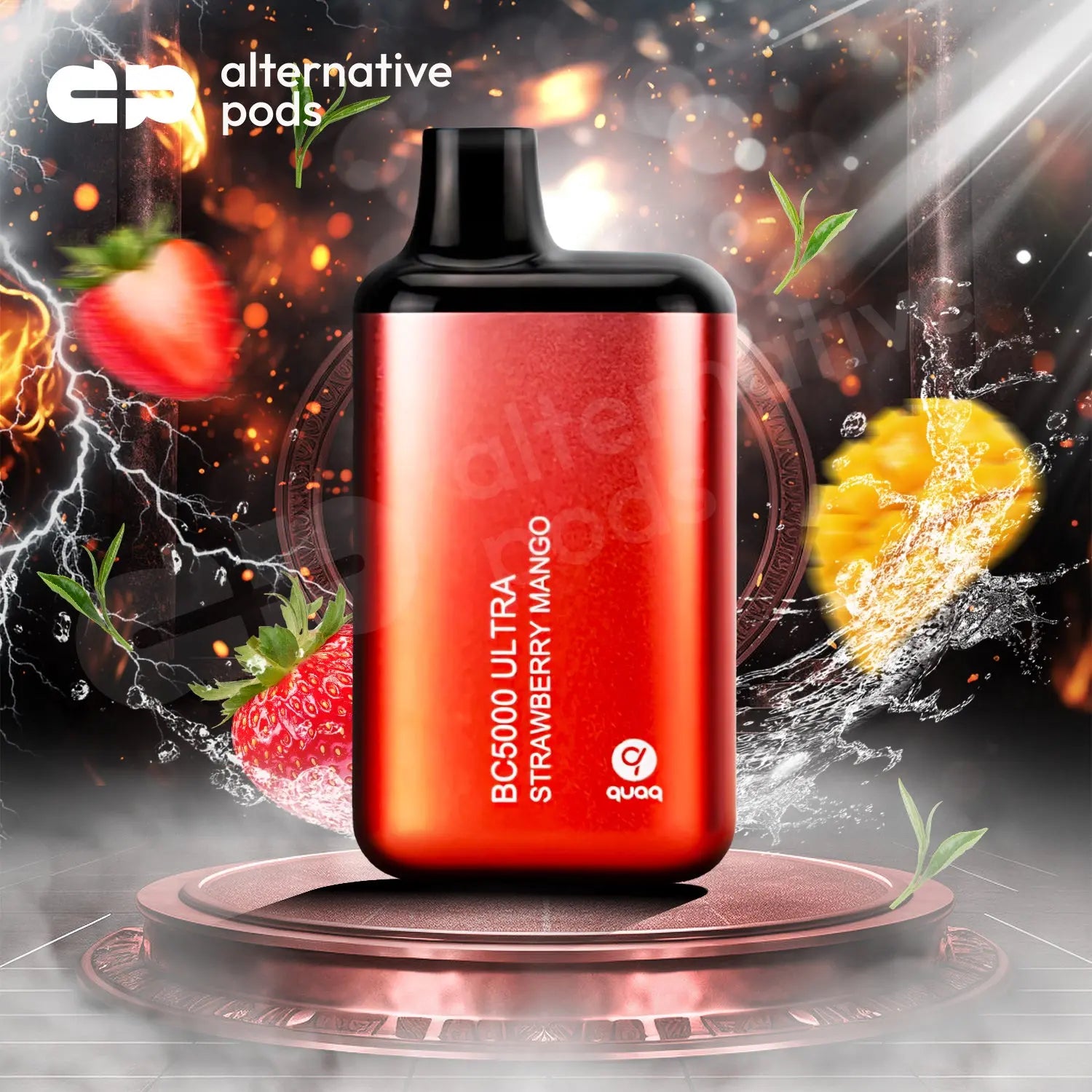 EBDesign BC5000 ULTRA Disposable Vape 650mAh 13ML 5% - Strawberry Mango 