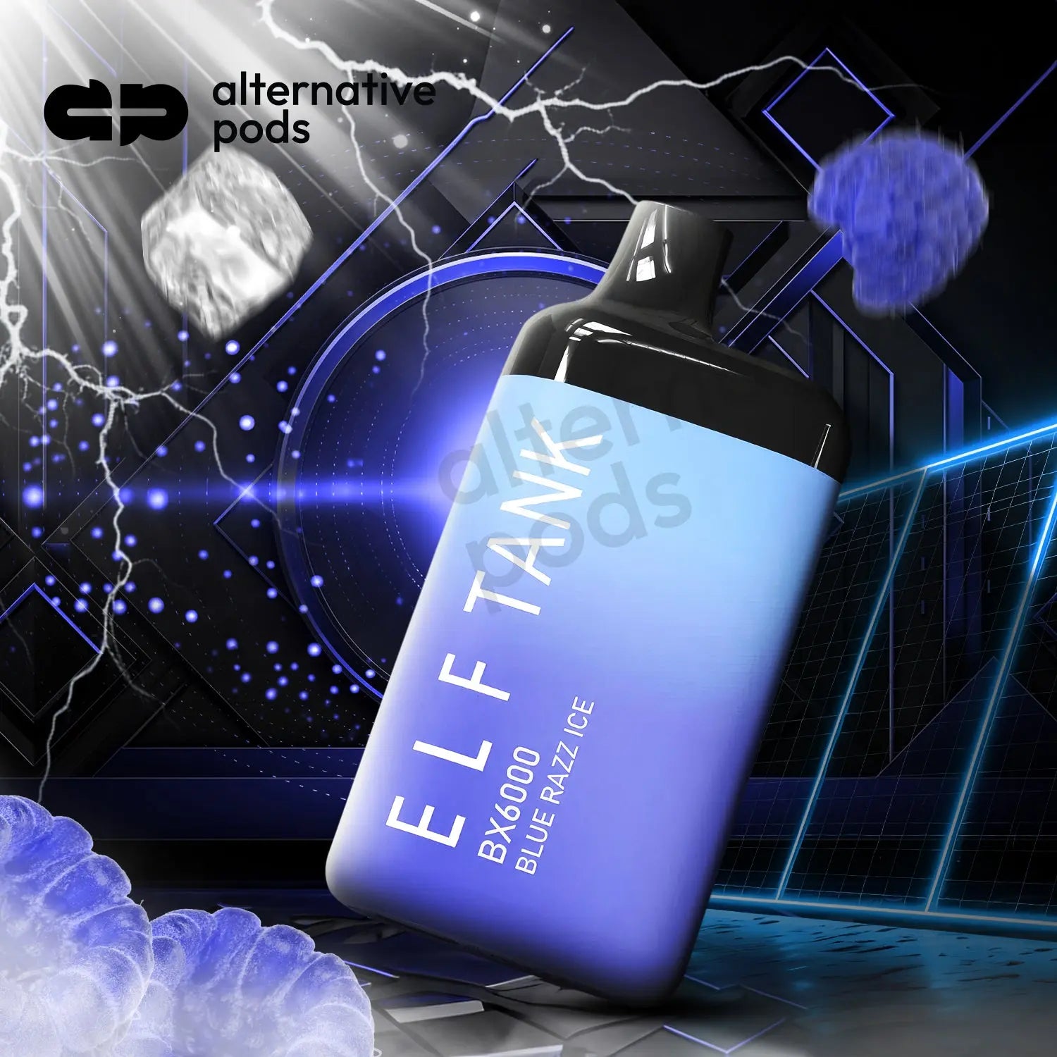 EBDesign BX6000 Disposable Vape - Blue Razz Ice 