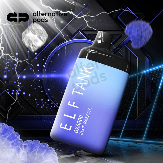 EBDesign BX6000 Disposable Vape - Blue Razz Ice 