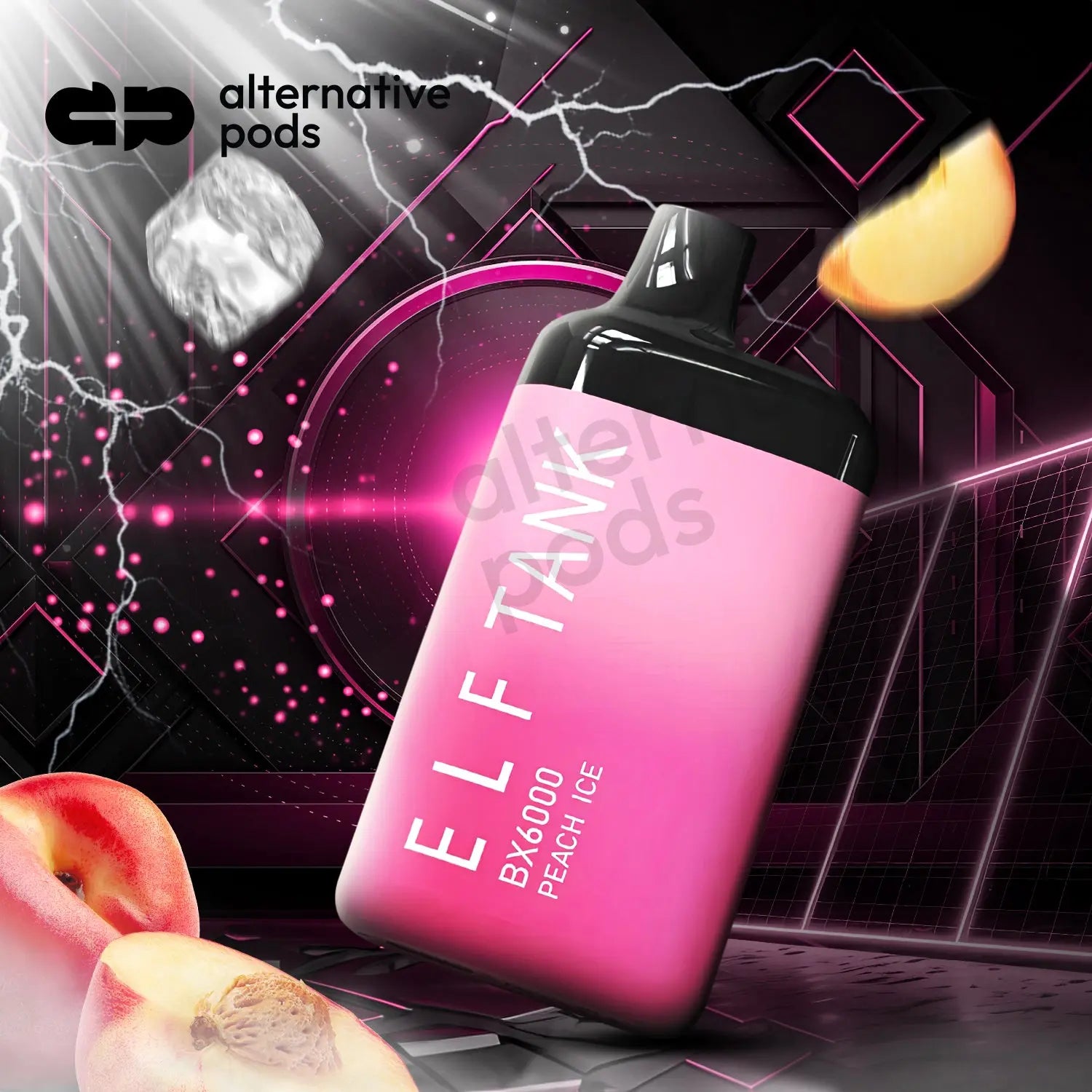 EBDesign BX6000 Disposable Vape - Peach Ice 