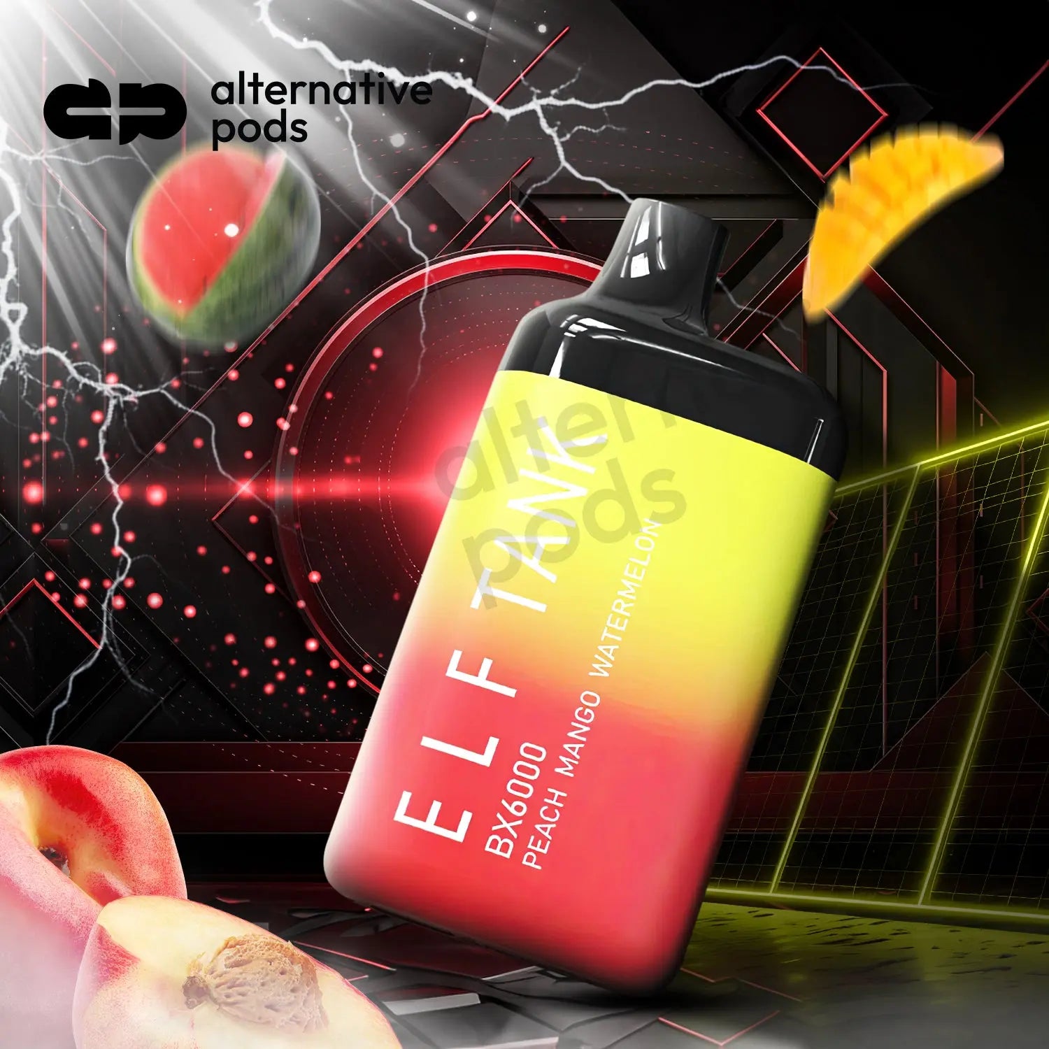 EBDesign BX6000 Disposable Vape - Peach Mango Watermelon 