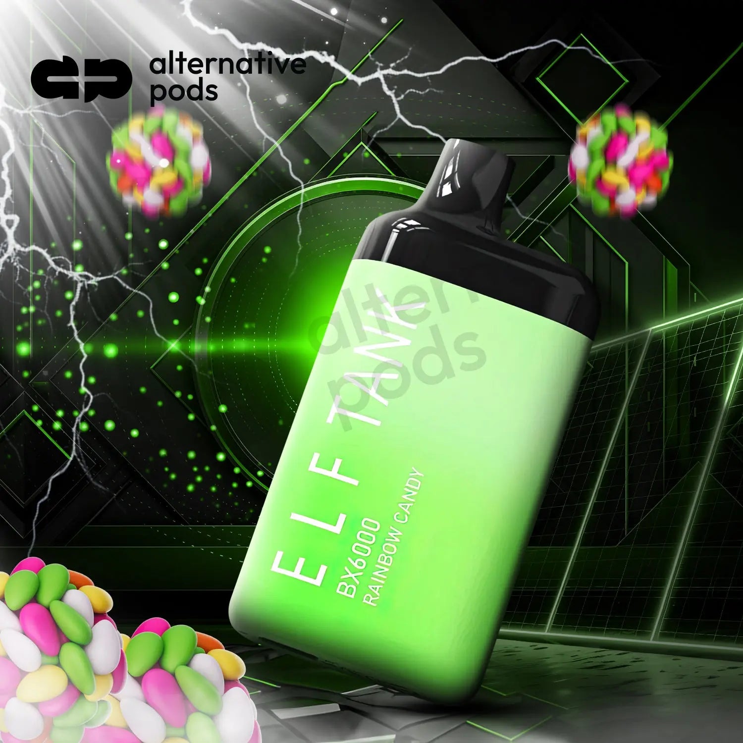 EBDesign BX6000 Disposable Vape - Rainbow Cany 