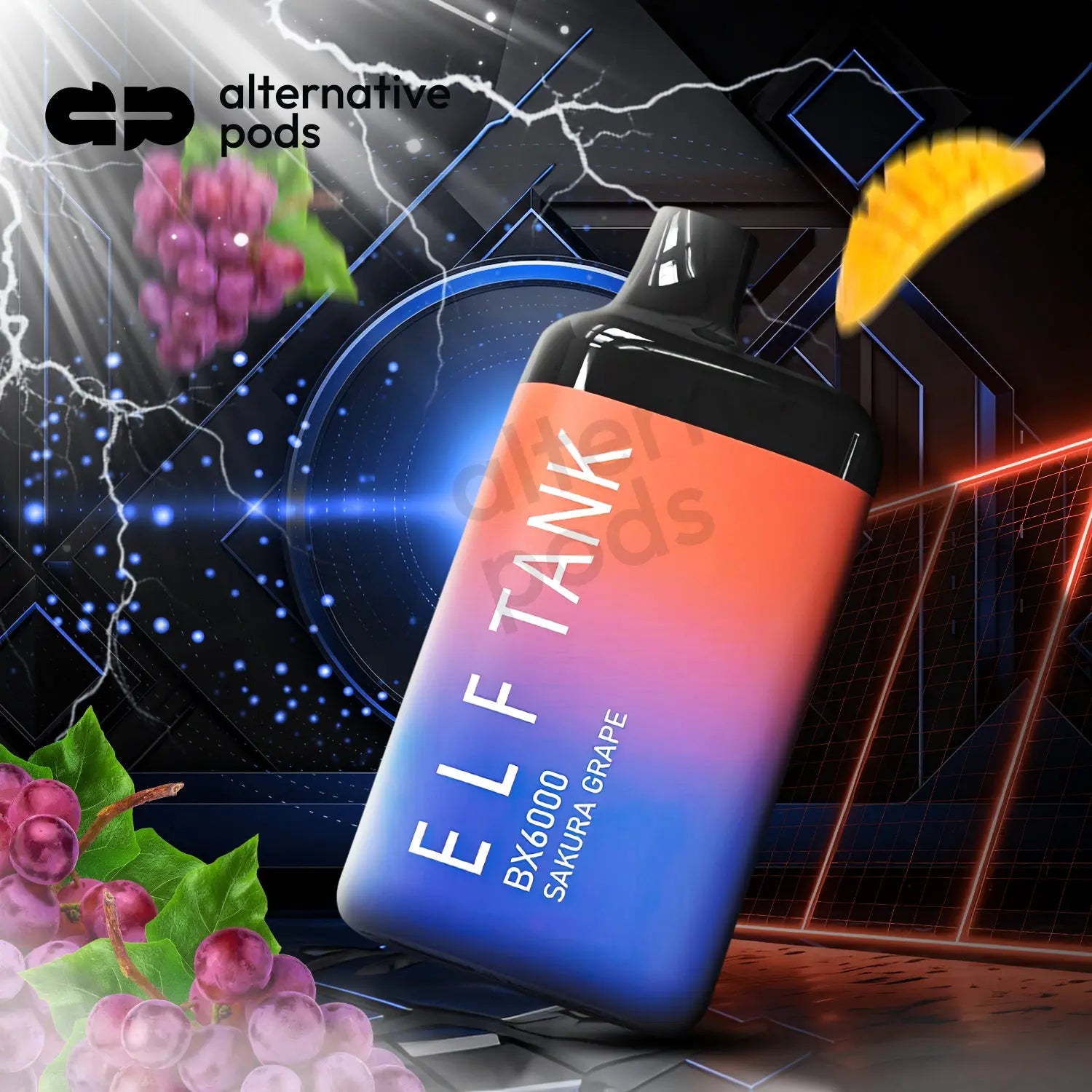 EBDesign BX6000 Disposable Vape - Sakura Grape 