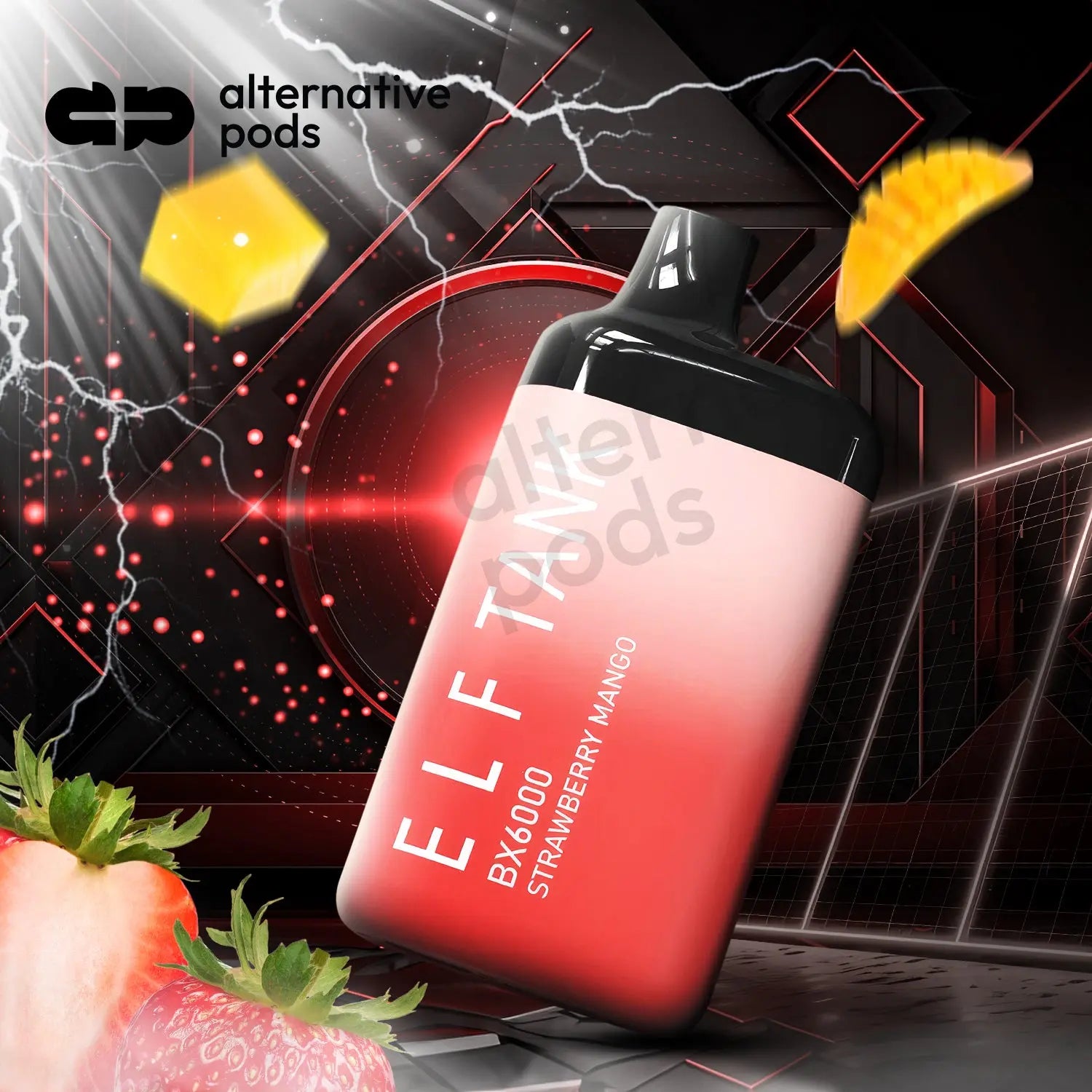 EBDesign BX6000 Disposable Vape - Strawberry Mango 