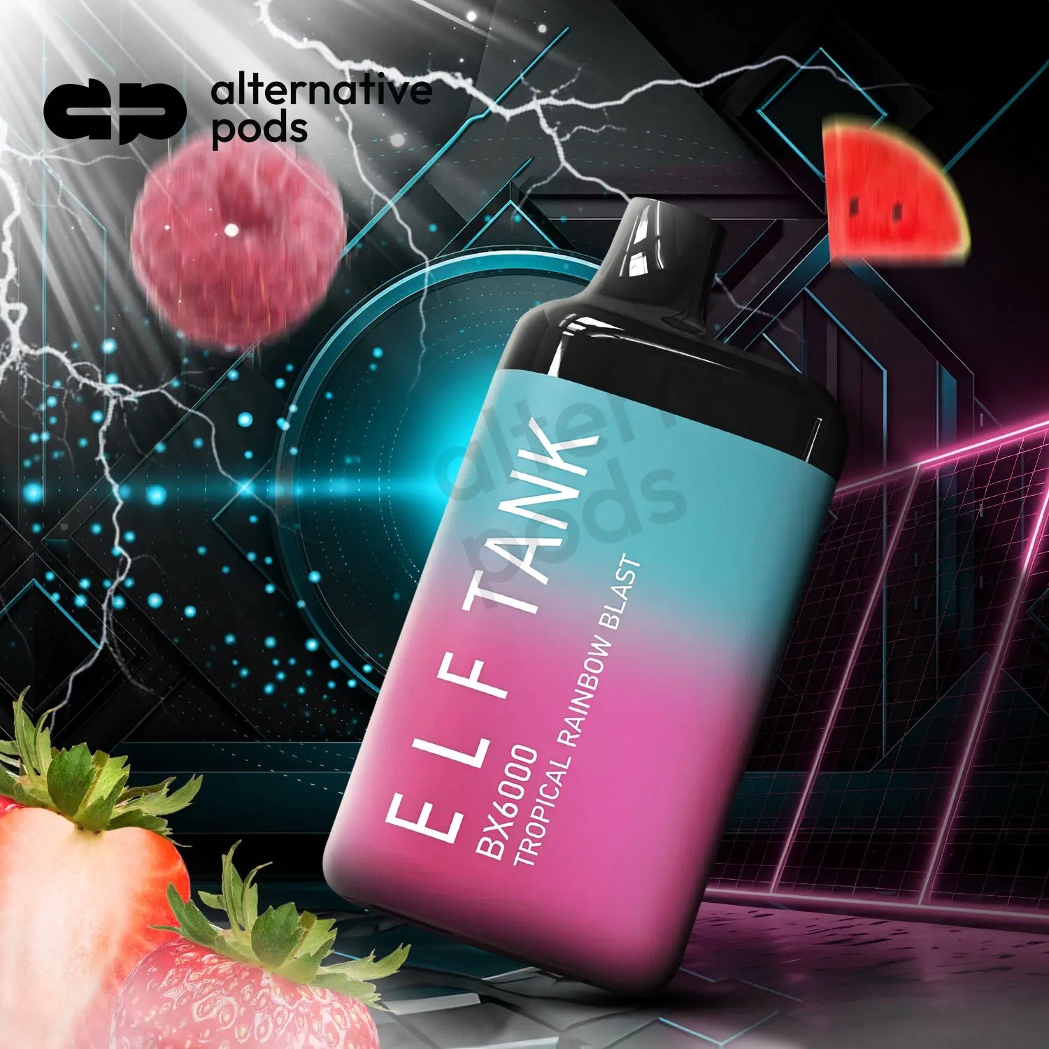 EBDesign BX6000 Disposable Vape - Tropical Rainbow Blast 