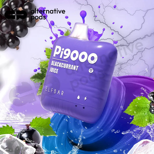 EBDesign PI9000 Disposable 5% - Blackcurrant Juice 