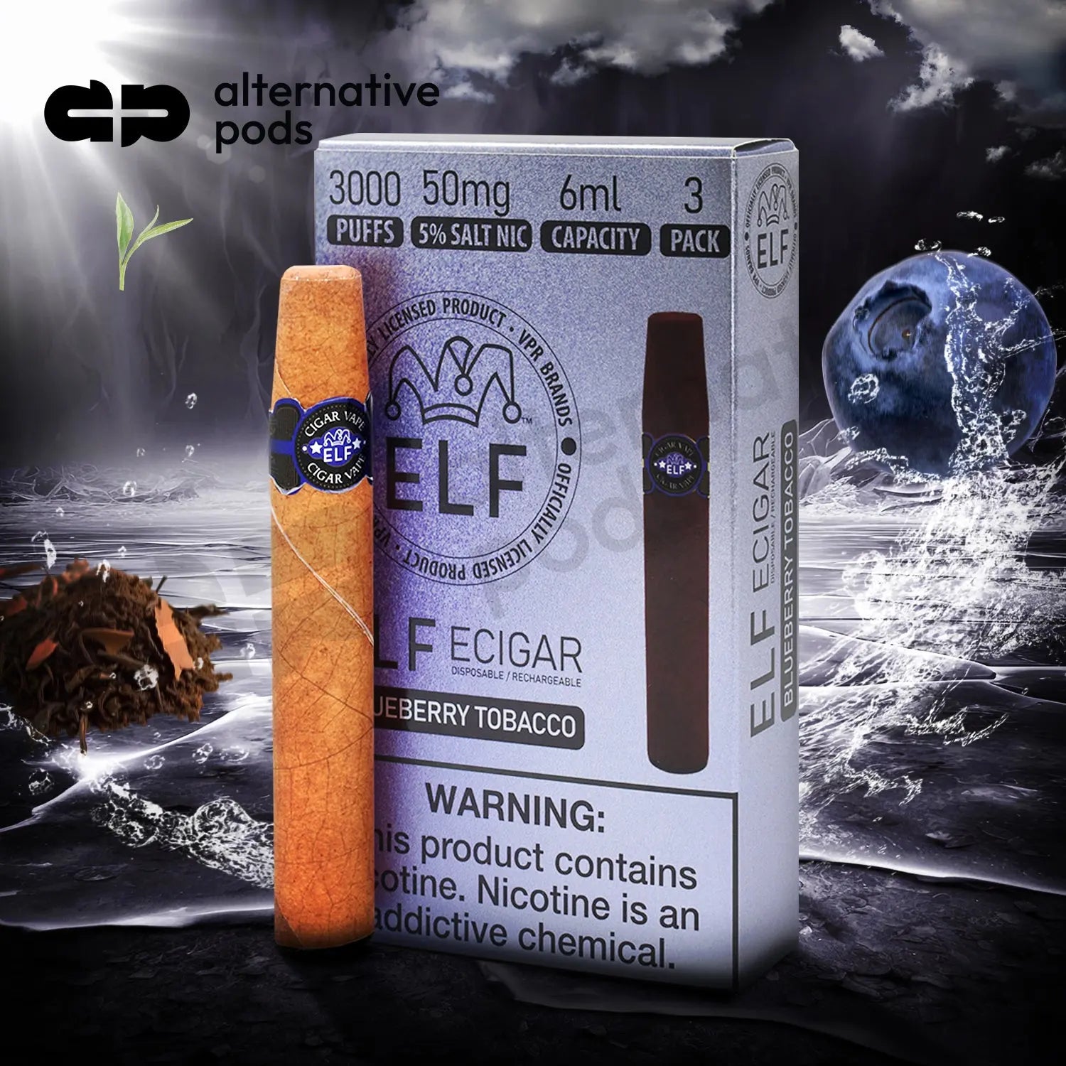 elfbar elfa kaufen ELF VPR Cigar 3000