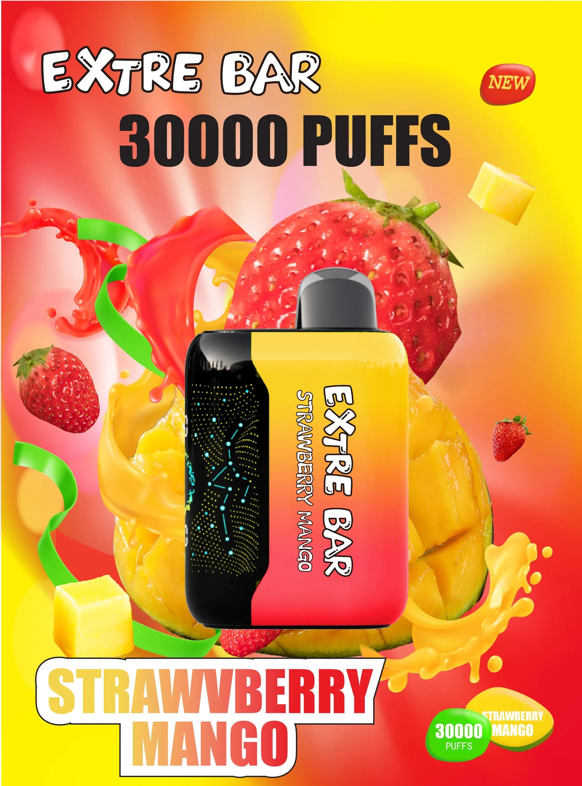 EXTRE BAR 30000 - Strawberry Mango 