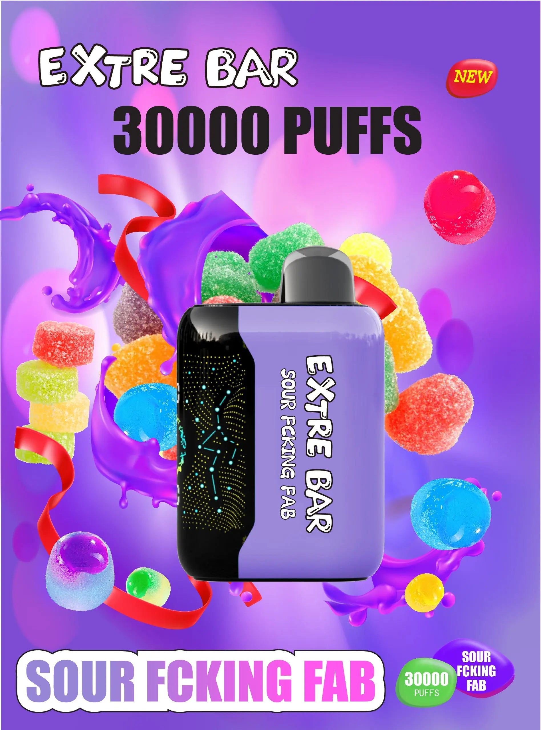 EXTRE BAR 30000 - Sour Fcking Fab 