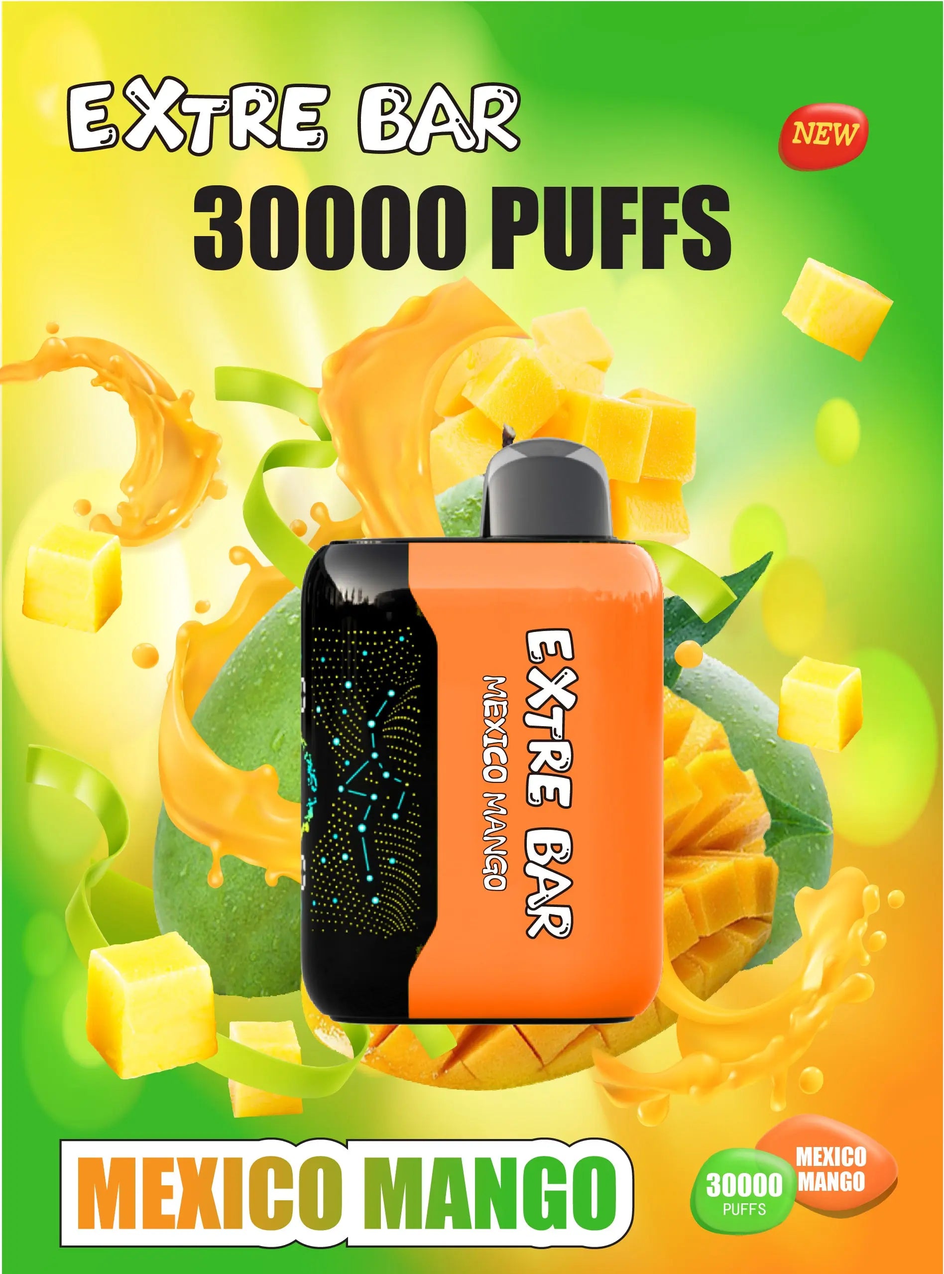 EXTRE BAR 30000 - Mexico Mango 