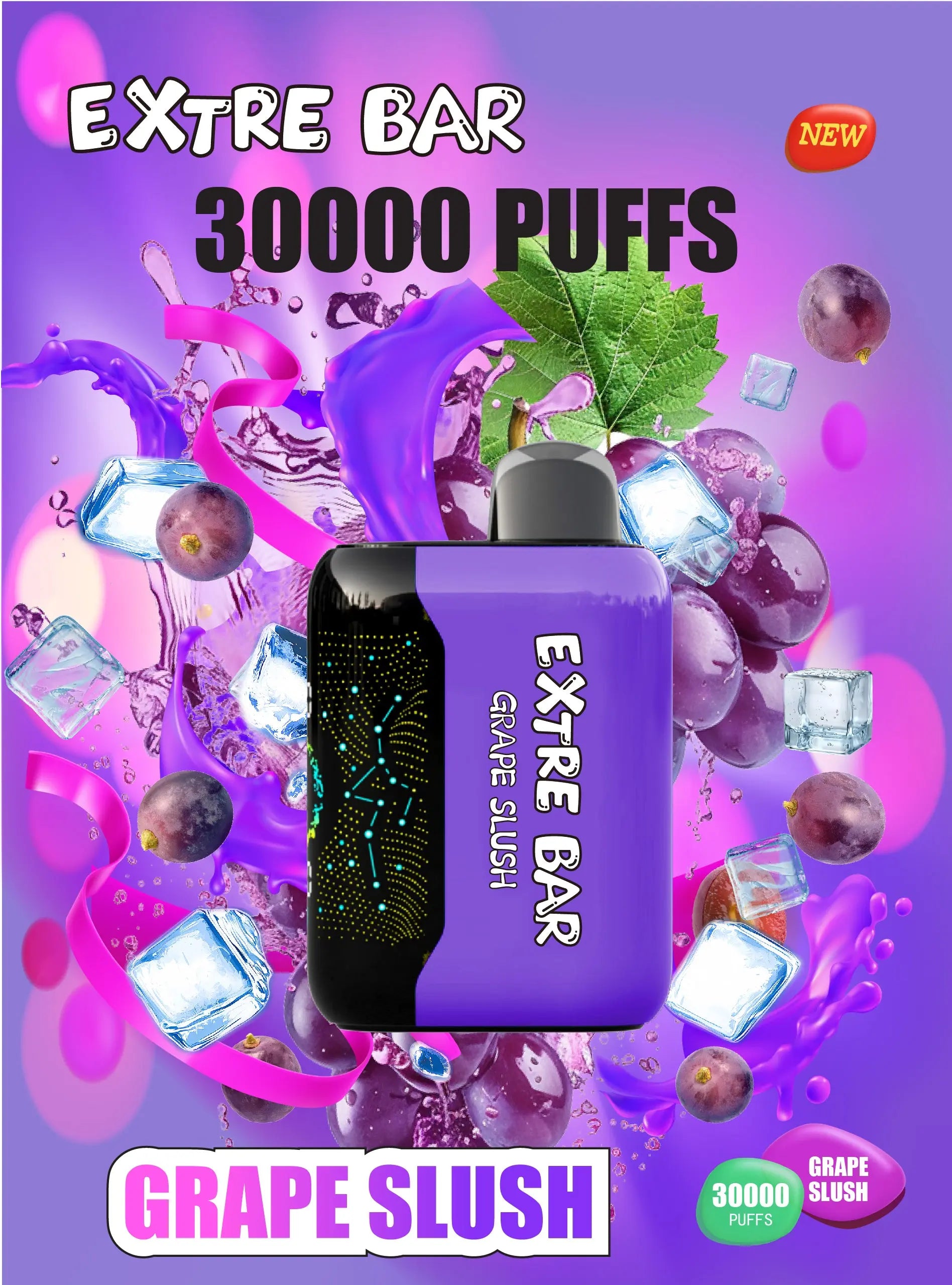 EXTRE BAR 30000 - Grape Slush 
