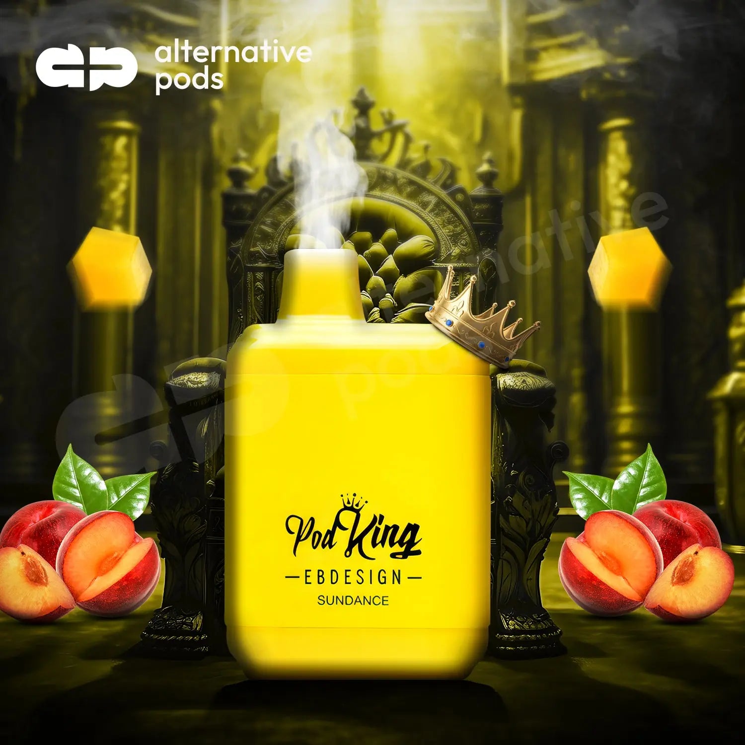 Ebdesign X Podking Xc5000 5% Nic Rechargeable Disposable 5000 Puffs 13.5 - Sundance 