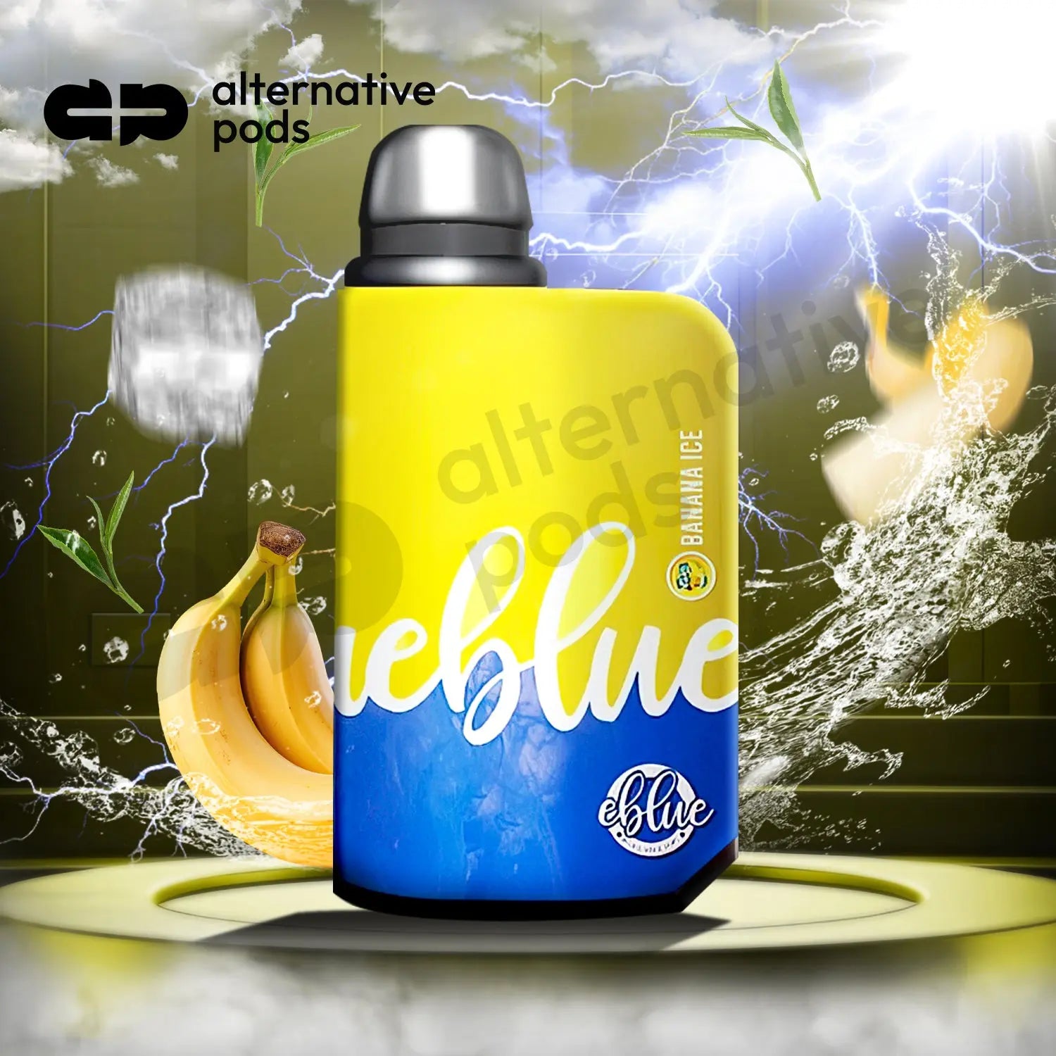 Eblue 6% Disposable (13ml) 5k Puffs - Banana Ice 