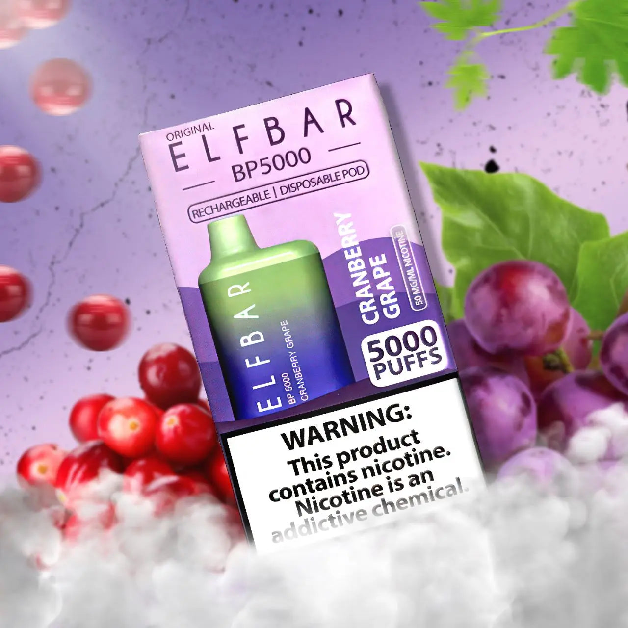 Elf Bar BP5000 - Cranberry Grape 