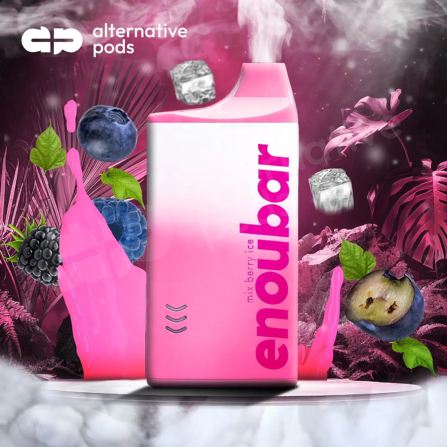 Enoubar 6000 Puffs Disposable Vape - Mix Berry Ice 