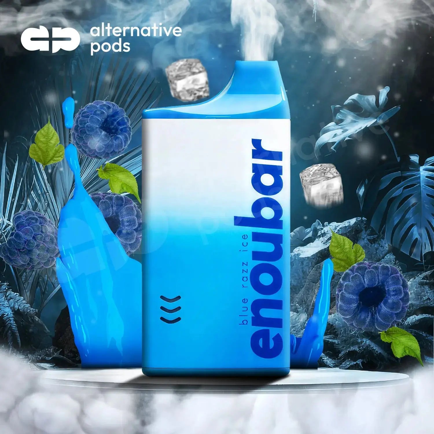 Enoubar 6000 Puffs Disposable Vape - Blue Razz Ice 