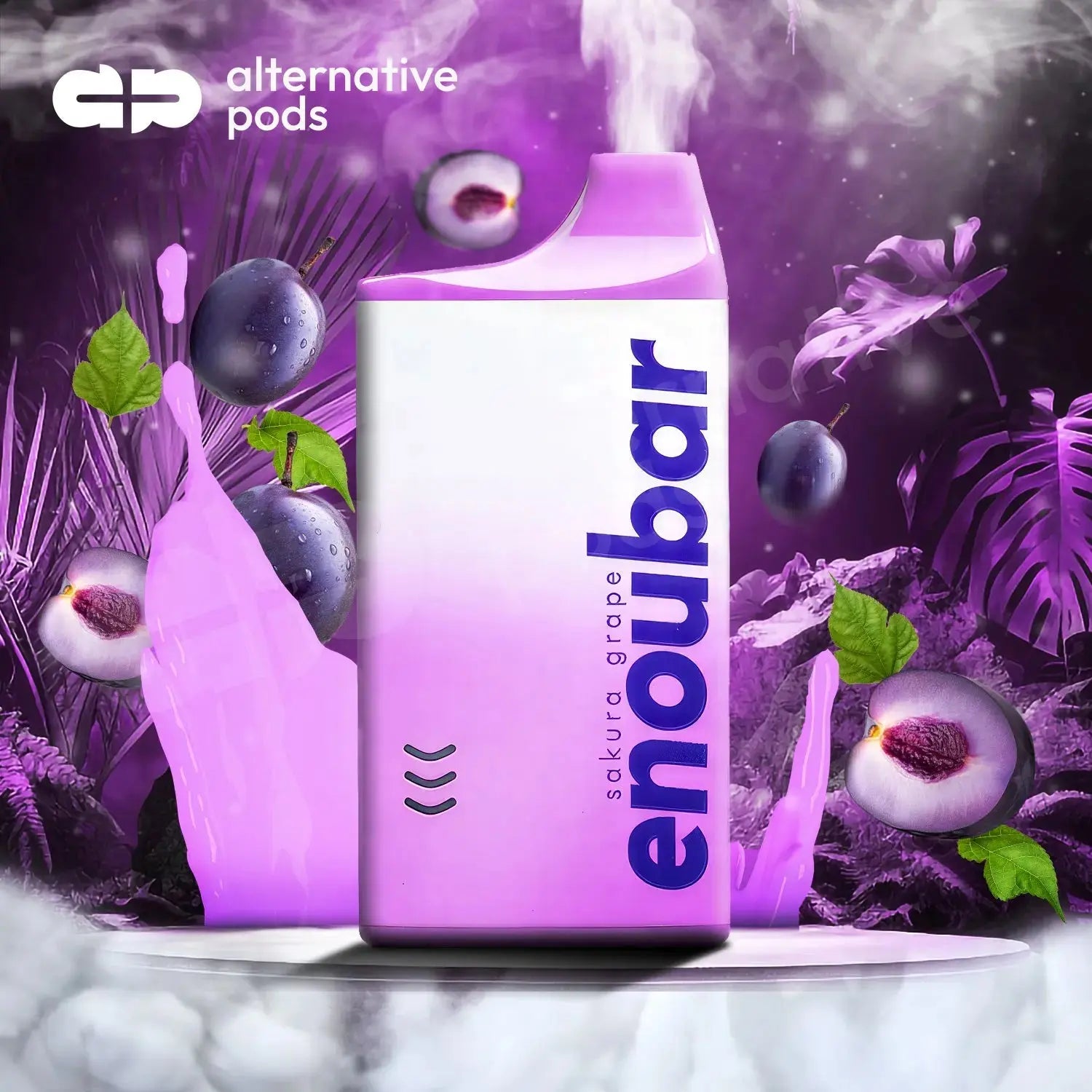 Enoubar 6000 Puffs Disposable Vape - Sakura Grape 