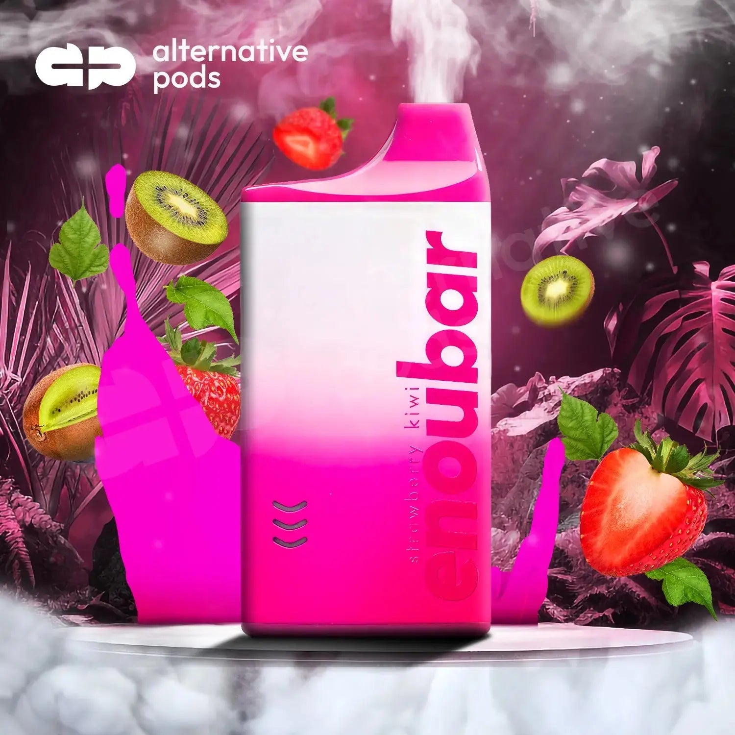 Enoubar 6000 Puffs Disposable Vape - Strawberry Kiwi 