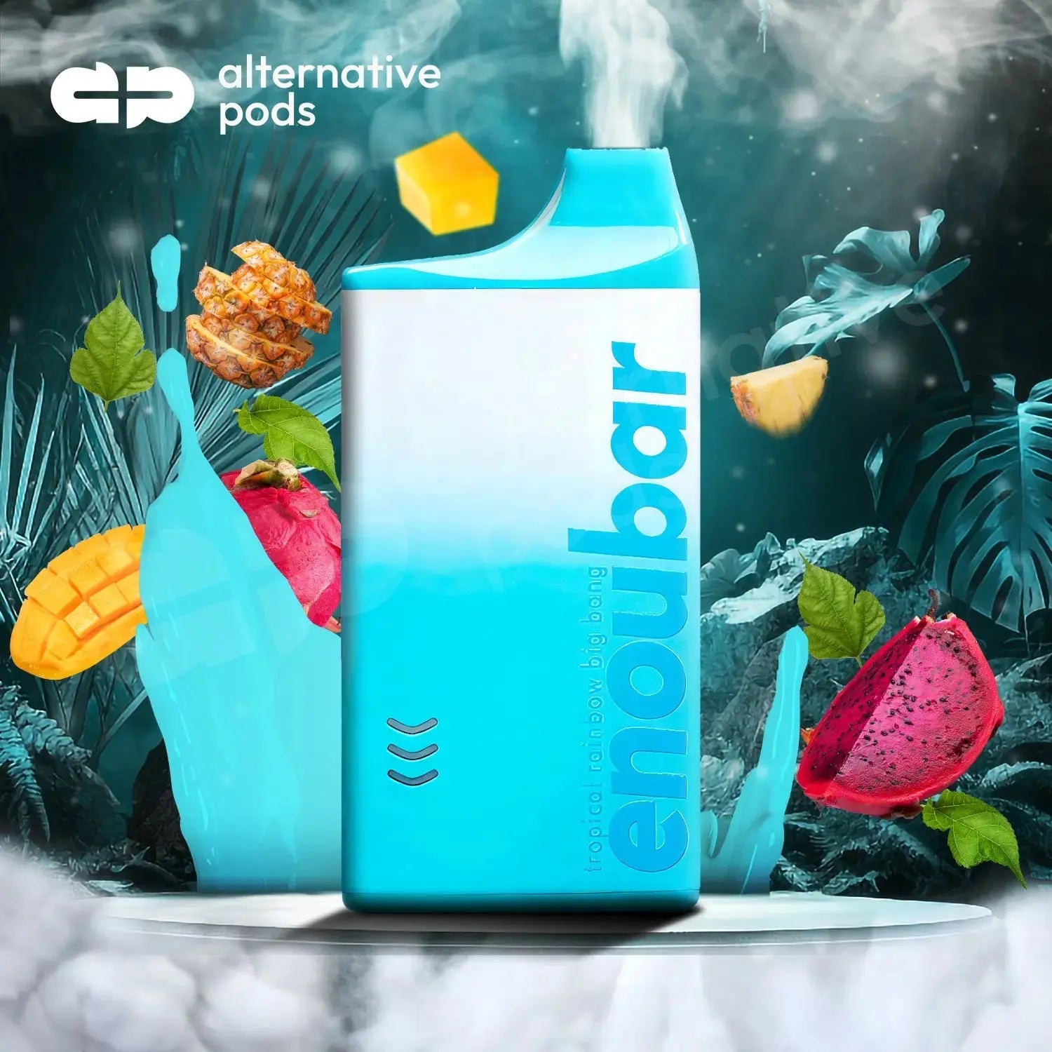 Enoubar 6000 Puffs Disposable Vape - Tropical Rainbow Big Bong 