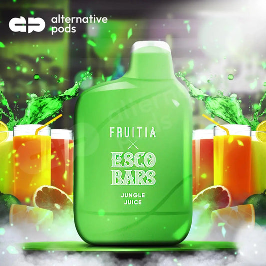 Esco Bars x Fruitia 6000 Puffs Disposable Vape - Jungle Juice 
