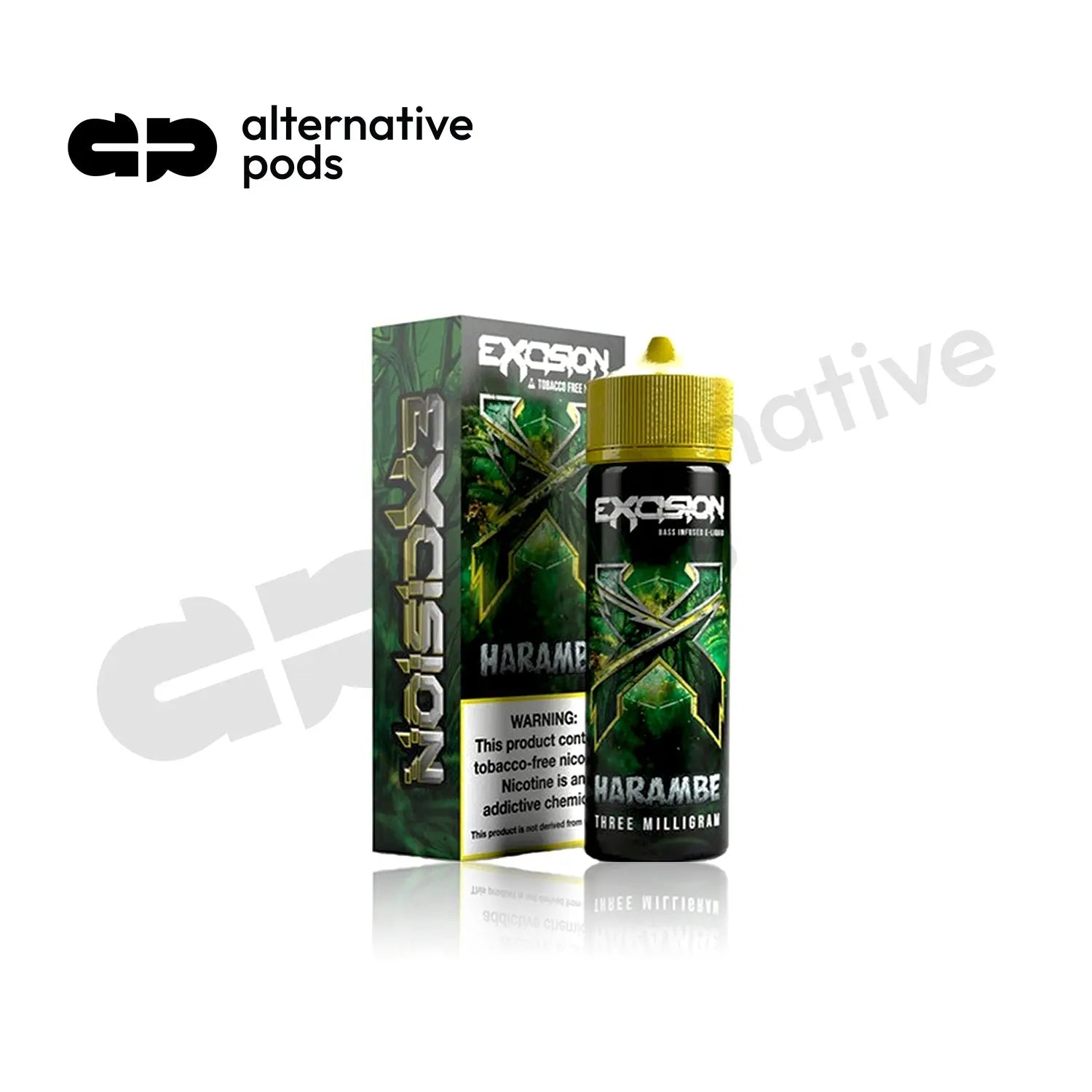 Excision Synthetic Nicotine E-Liquid By Alt Zero 60ML - Alternative pods | Online Vape & Smoke Shop