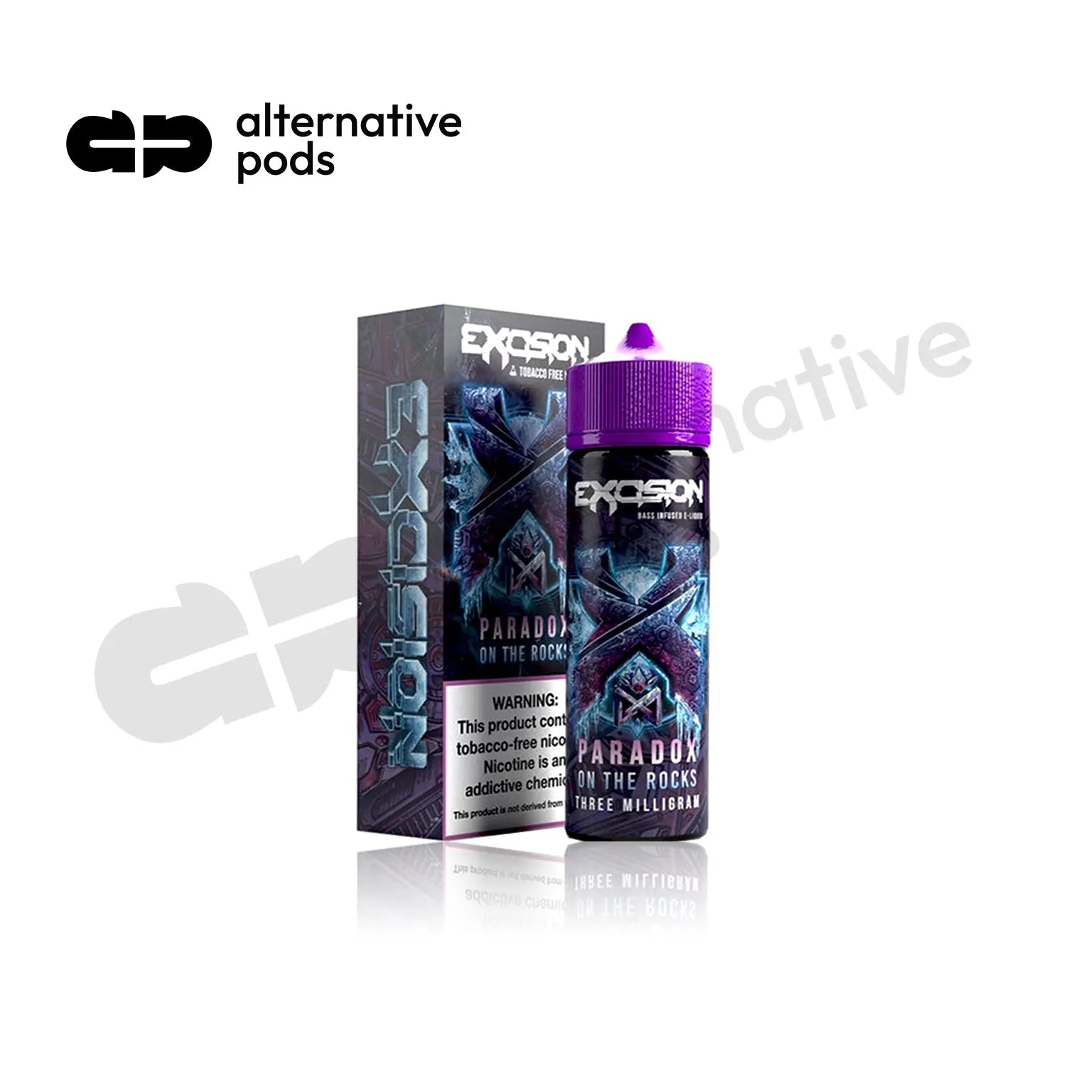 Excision Synthetic Nicotine E-Liquid By Alt Zero 60ML - Alternative pods | Online Vape & Smoke Shop