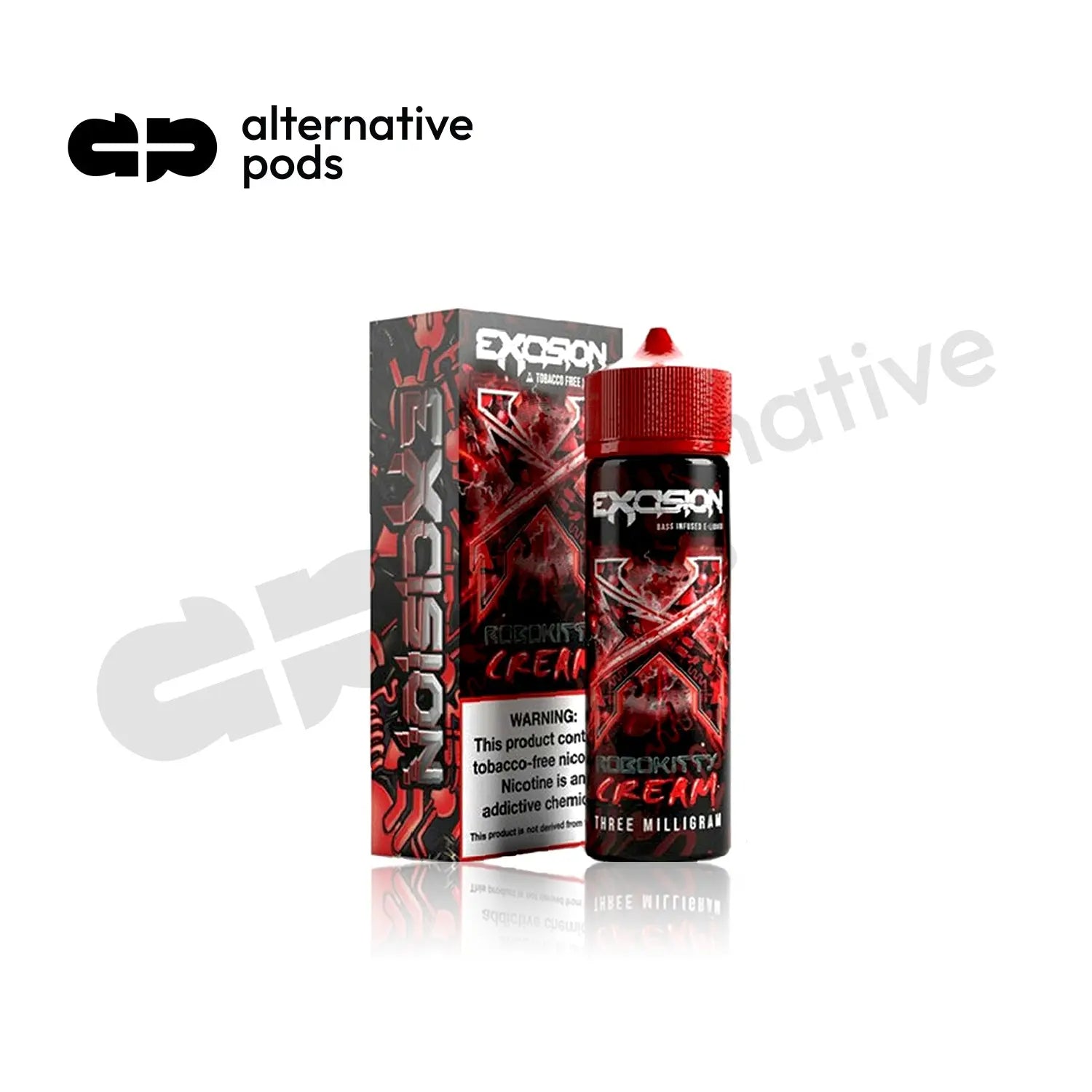 Excision Synthetic Nicotine E-Liquid By Alt Zero 60ML - Alternative pods | Online Vape & Smoke Shop