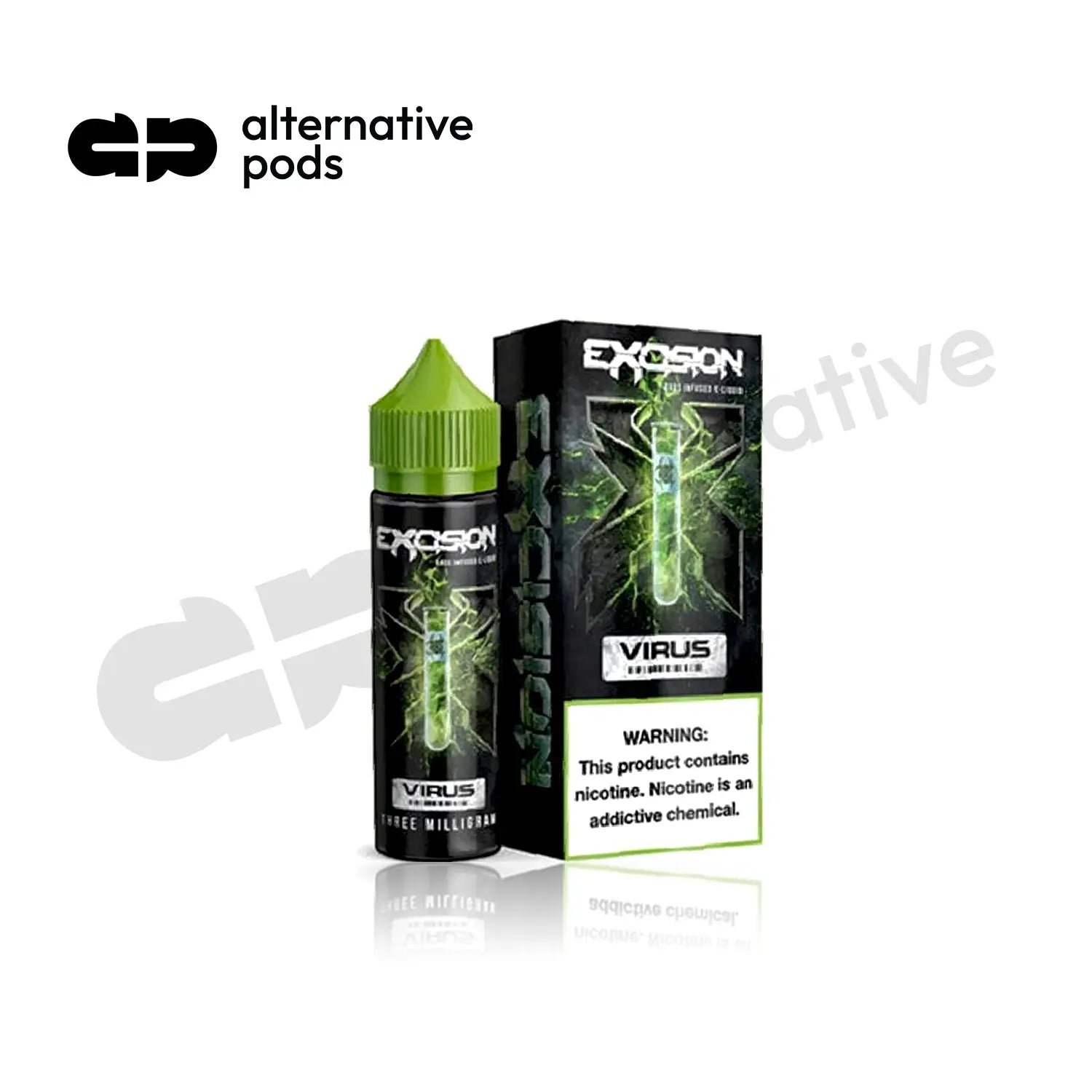 Excision Synthetic Nicotine E-Liquid By Alt Zero 60ML - Alternative pods | Online Vape & Smoke Shop