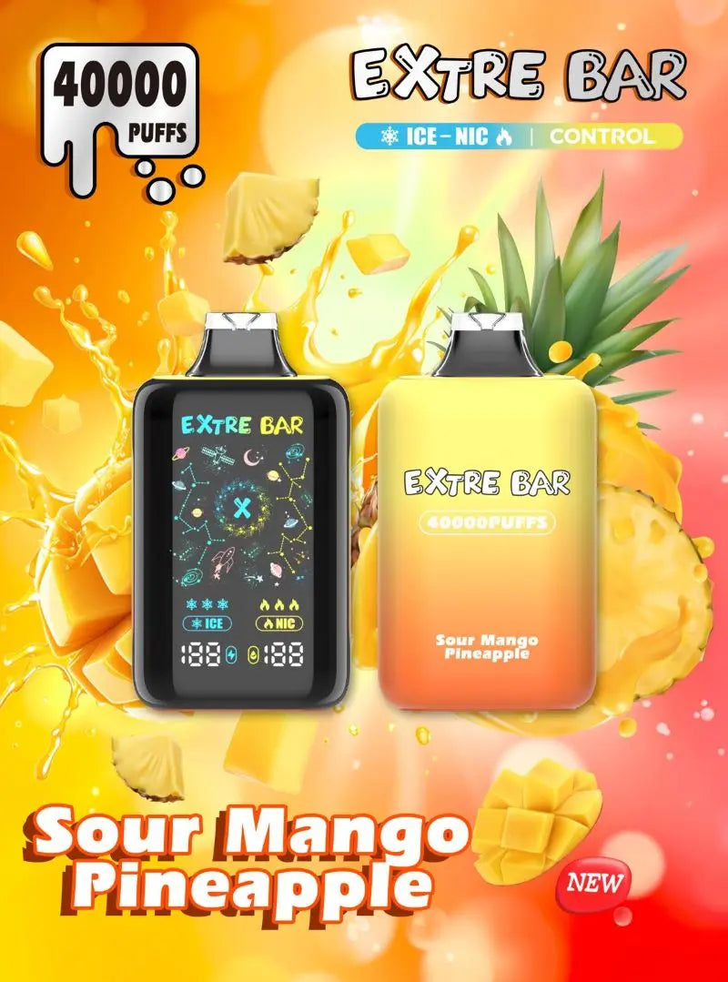 Extre Bar 40000 Ice - Nic Control - Sour Mano Pineapple 