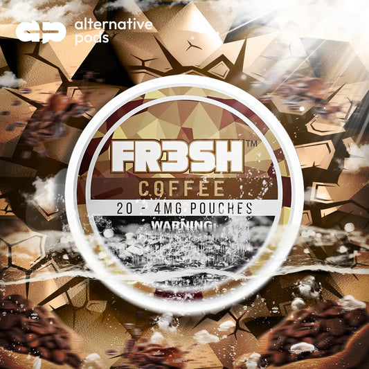 FR3SH Tobacco Free Nicotine Pouches - Coffee