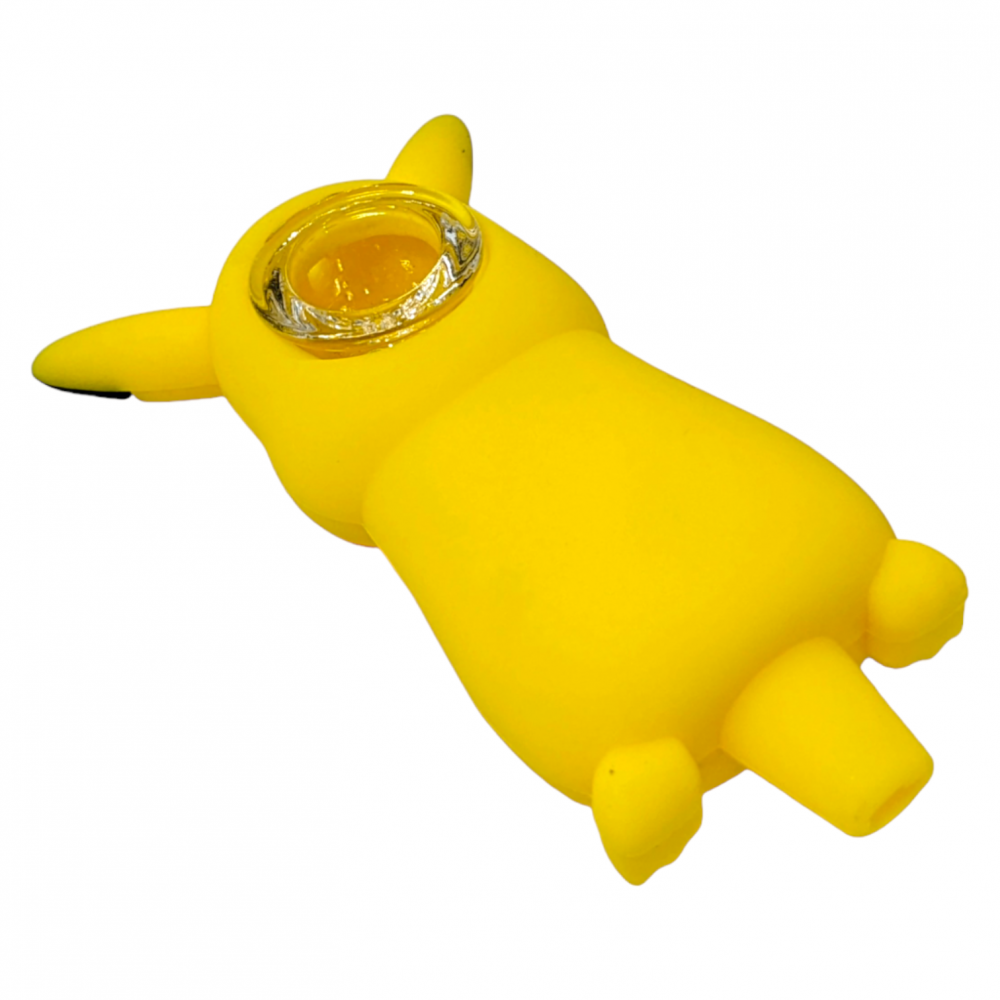 Silicone Hand Pipes Yellow