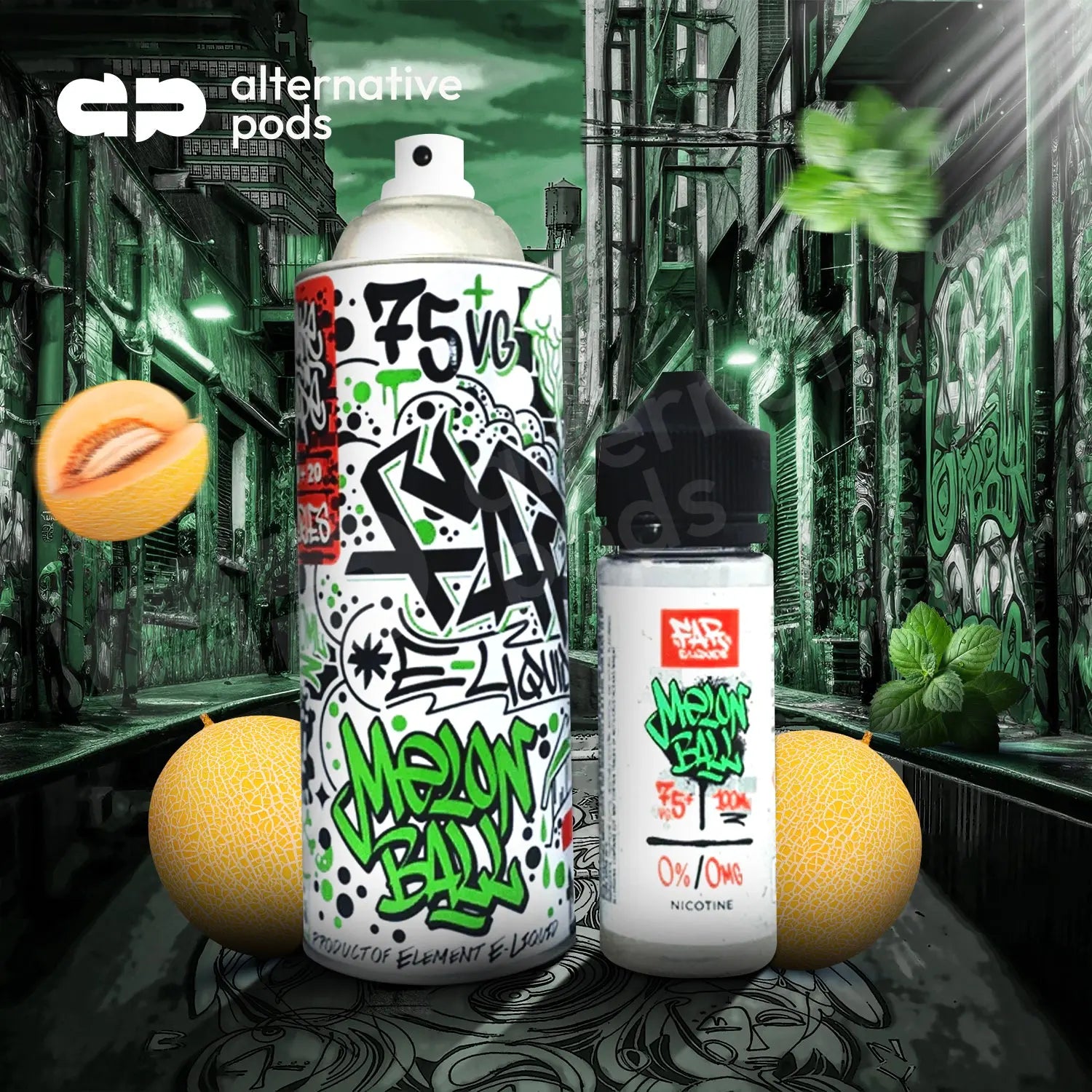 Far By Element E-Liquid 100ML - Melon Ball 