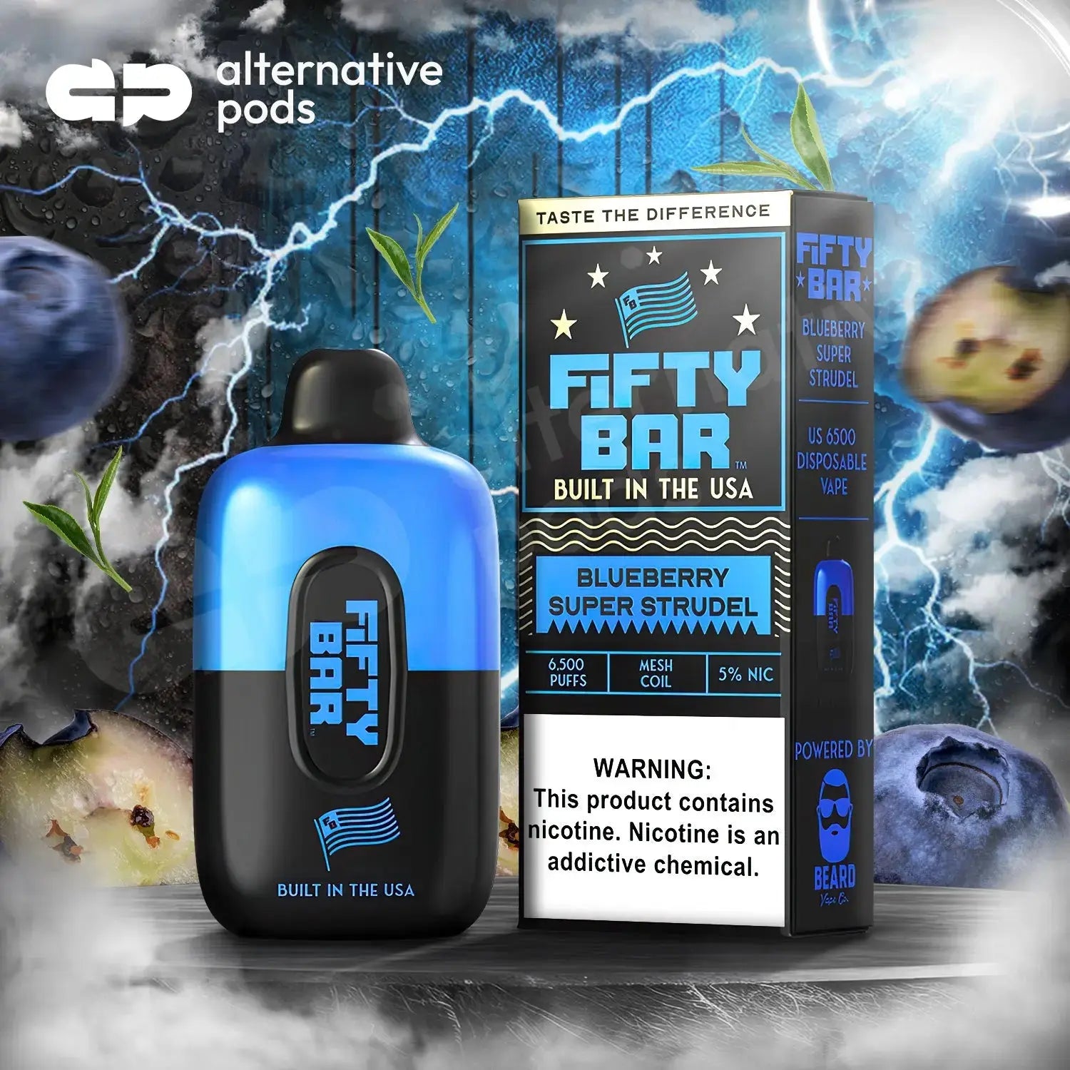 Fifty Bar 6500 Disposable Vape Fifty Bar 6500 Disposable Vape