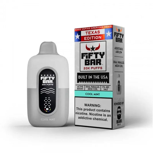 Fifty Bar Texas Edition 20K Disposable 5% Fifty Bar