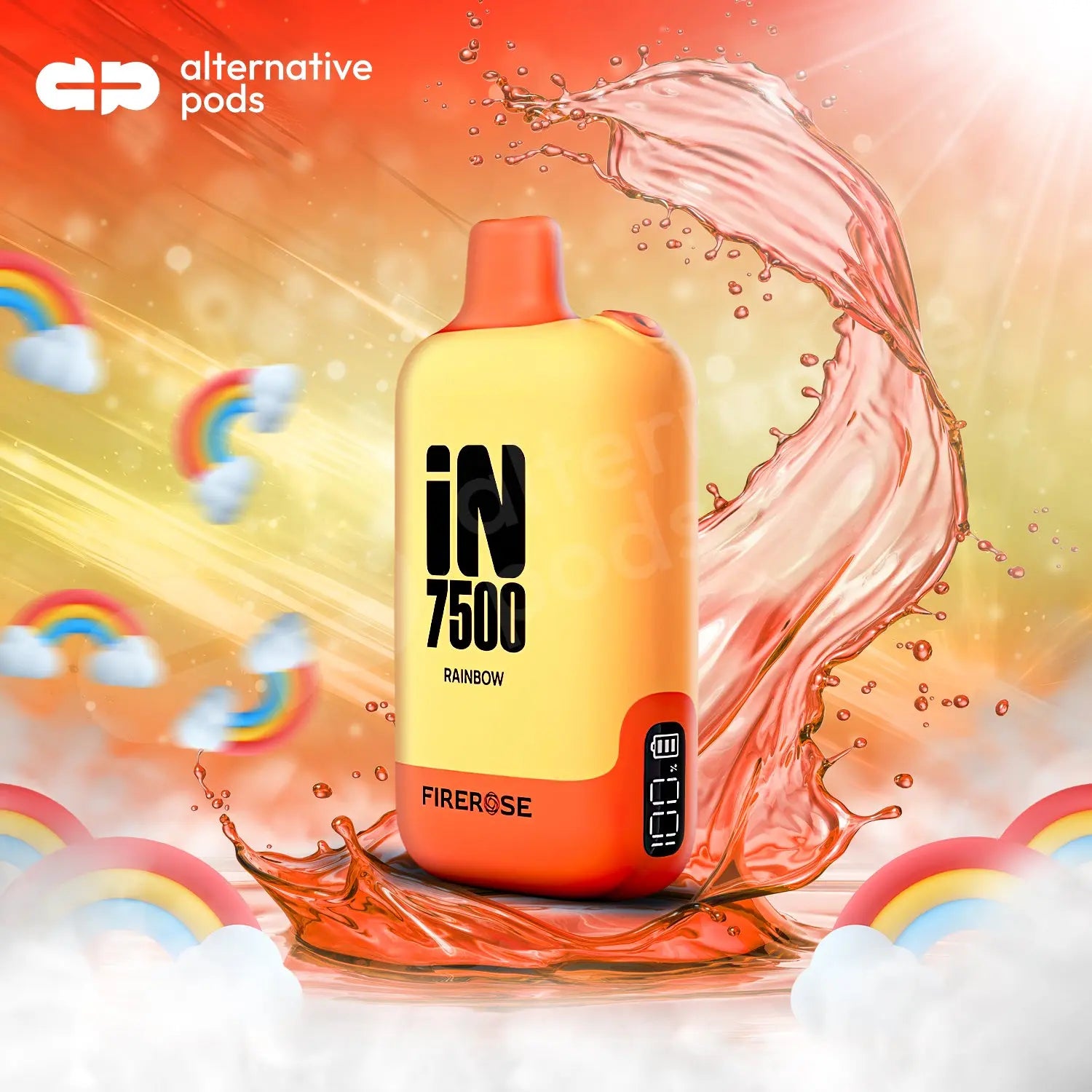 Firerose IN7500 Disposable - Rainbow 