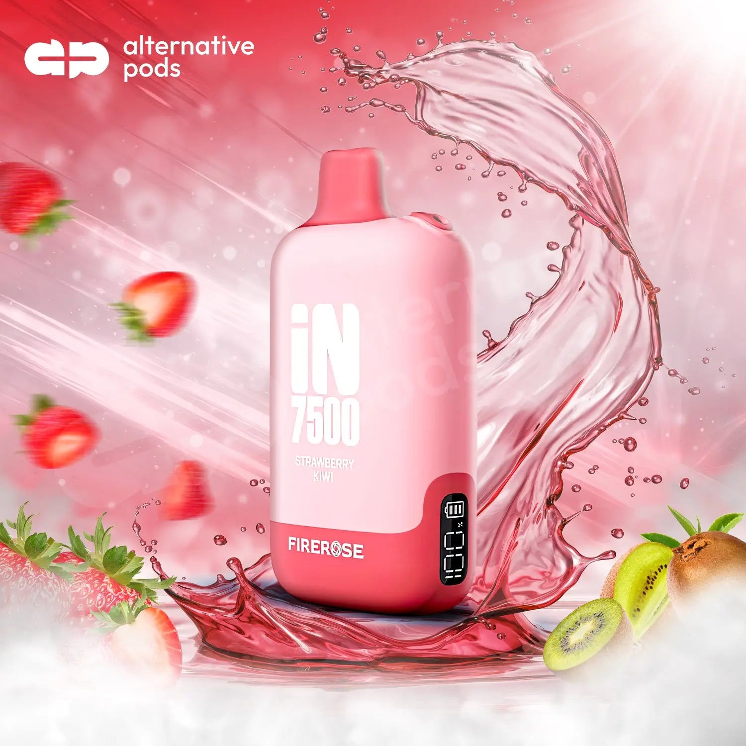 Firerose IN7500 Disposable - Strawberry Kiwi 