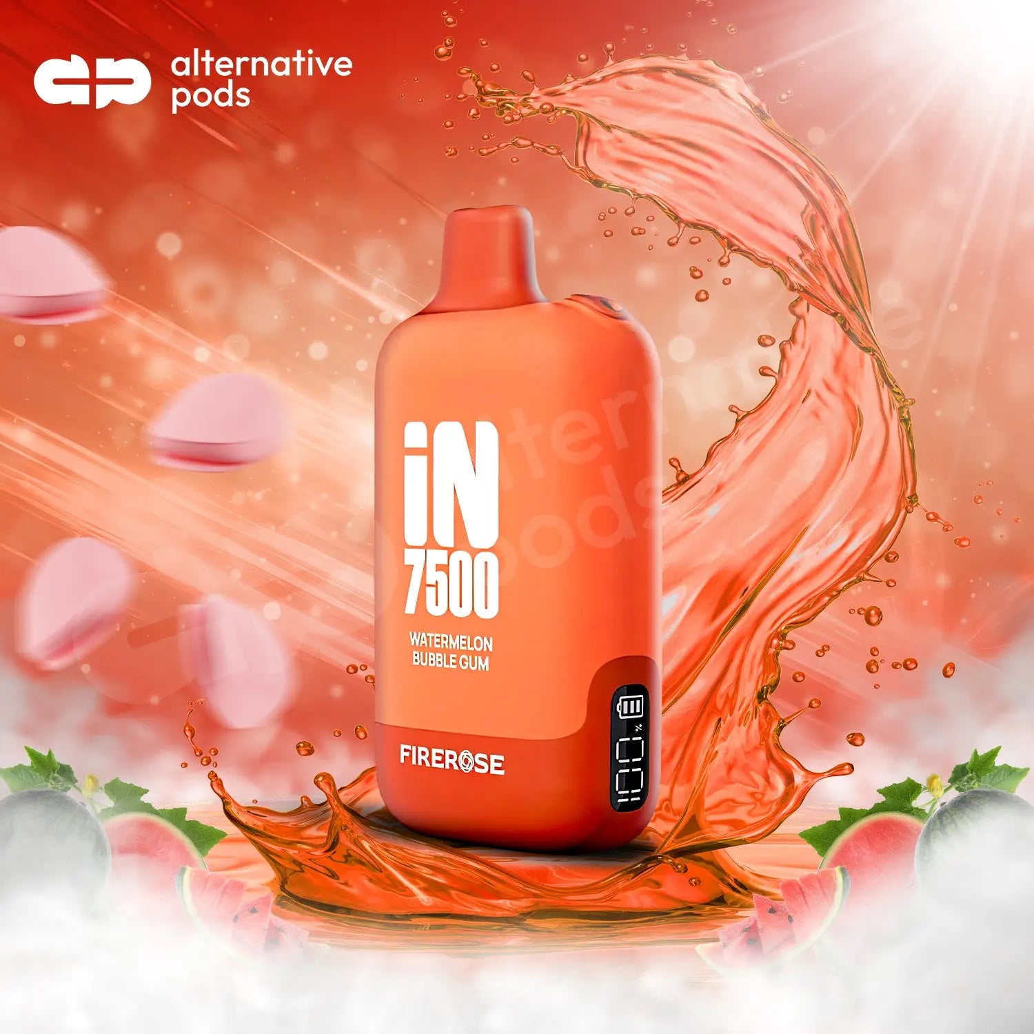 Firerose IN7500 Disposable - Watermelon Bubble Gum 