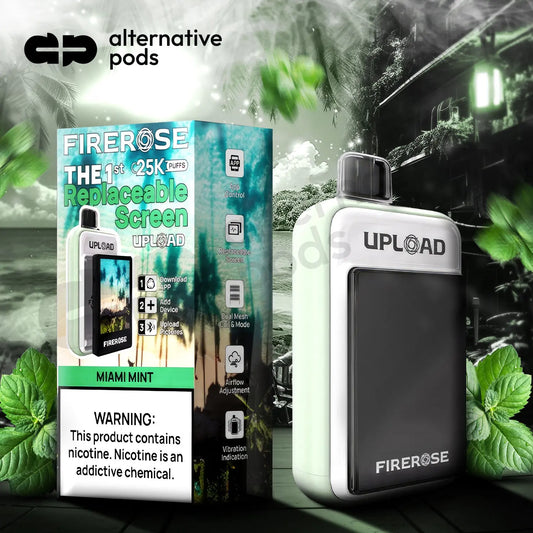 Firerose Upload 25K Disposable - Alternative pods | Online Vape & Smoke Shop