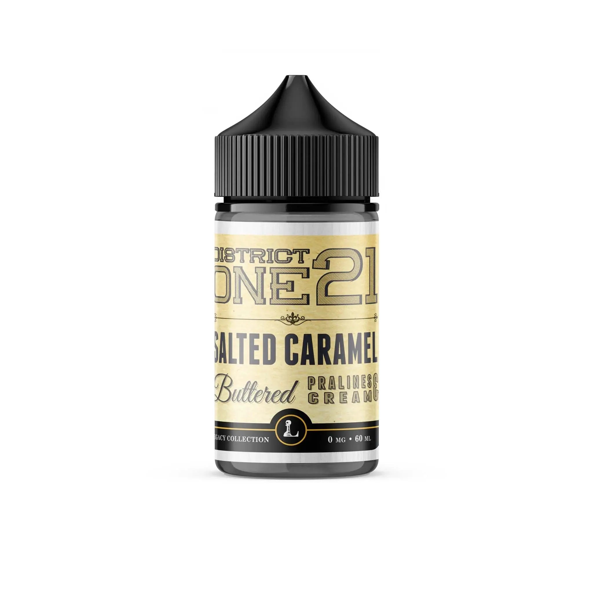 Five Pawns Legacy Collection Nicotine E-Liquid 60ML - District One 21 (Salted Caramel)