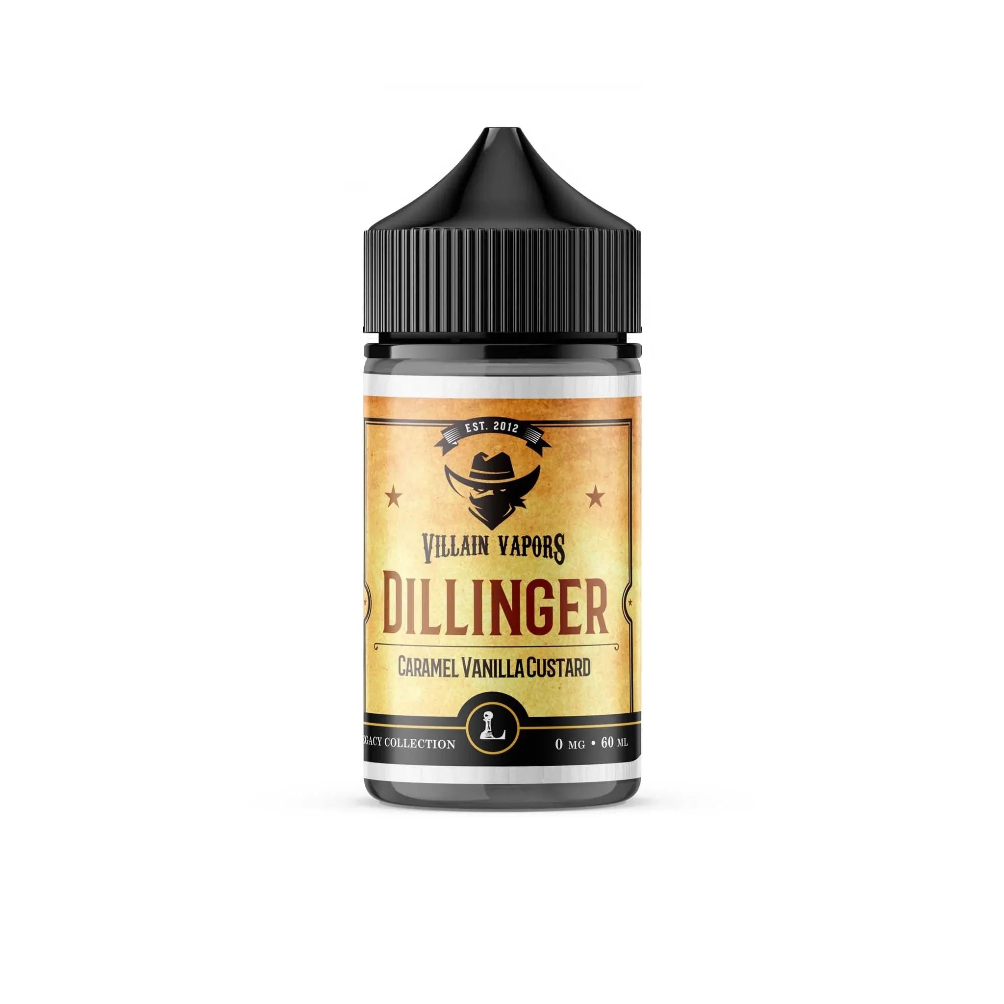 Five Pawns Legacy Collection Nicotine E-Liquid 60ML - Villain Vapors (Dillinger)