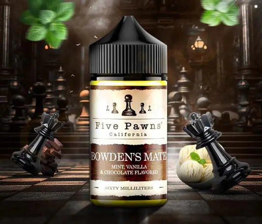 Five Pawns Original Series Nicotine E-Liquid 60ML - Bowden's Mate 