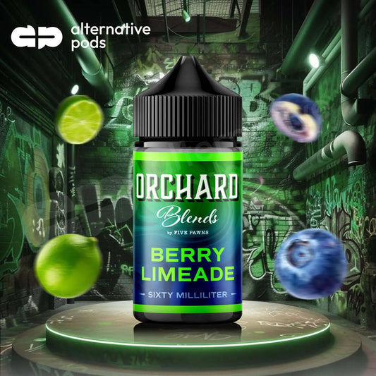 Five Pawns x Orchard Blend Nicotine E-Liquid 60ML - Berry Limeade 