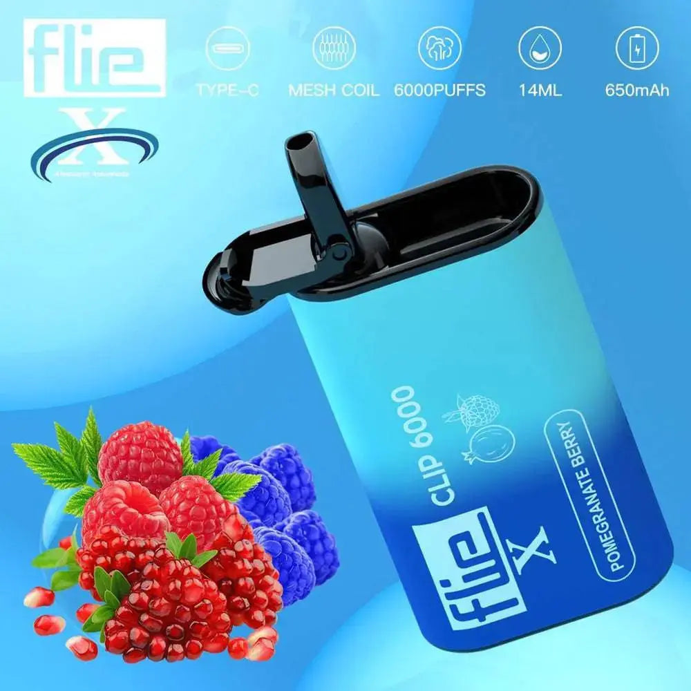 Flie Clip 6000 Puffs Disposable Vape - Alternative pods | Online Vape & Smoke Shop