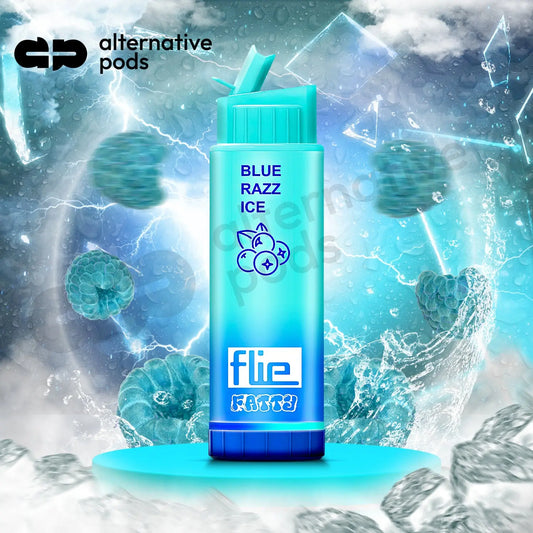 Flie Fatty 8000 Puffs Disposable Vape - Blue Razz Ice 