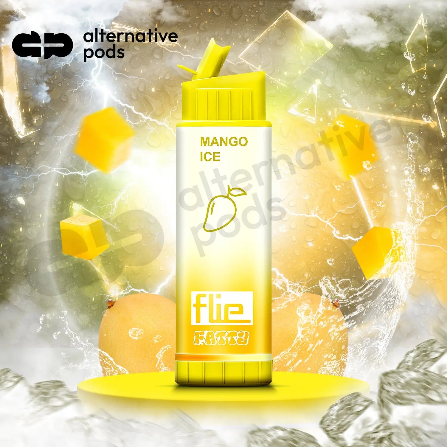 Flie Fatty 8000 Puffs Disposable Vape - Mango Ice 