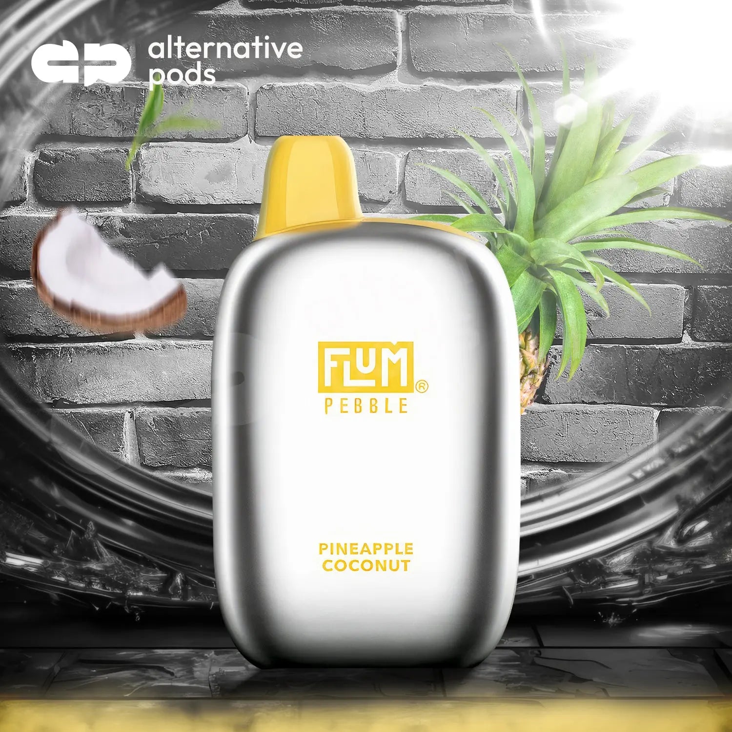Flum Pebble 6000 Disposable - Pineapple Coconut 