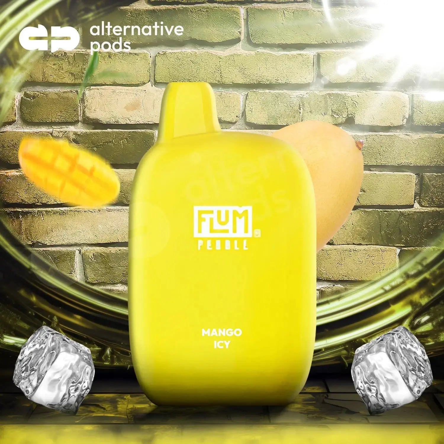 Flum Pebble 6000 Disposable - Mango Icy 