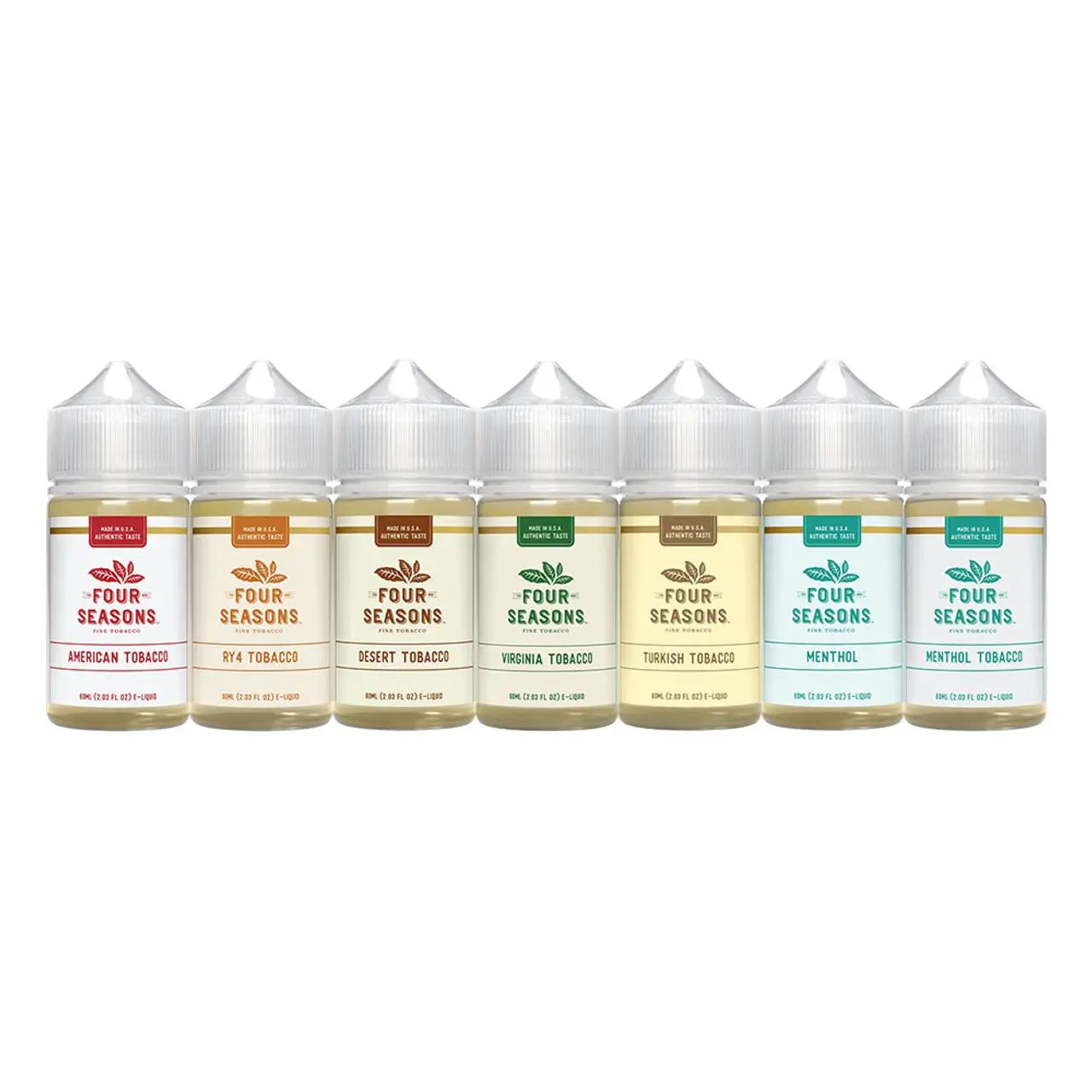 Four Seasons Fine Tobacco E-Liquid 60ML - Alternative pods | Online Vape & Smoke Shop